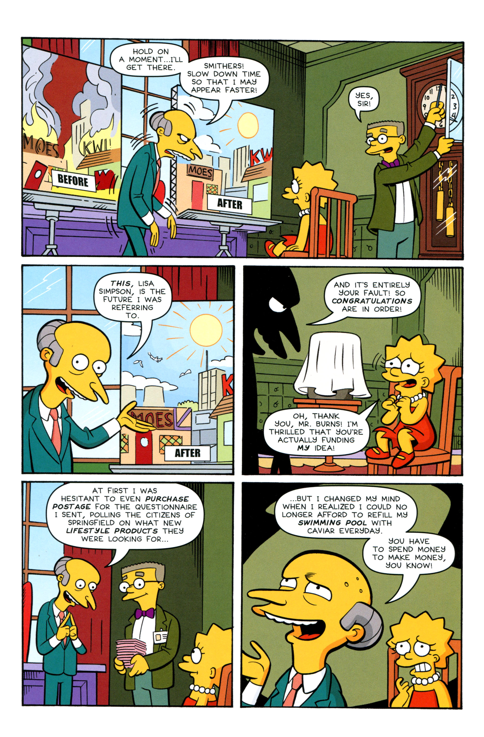 Read online Simpsons Comics comic -  Issue #212 - 4