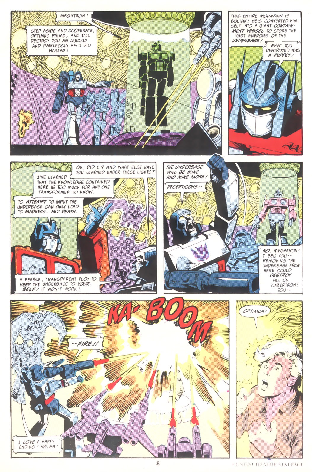 Read online The Transformers (UK) comic -  Issue #197 - 8