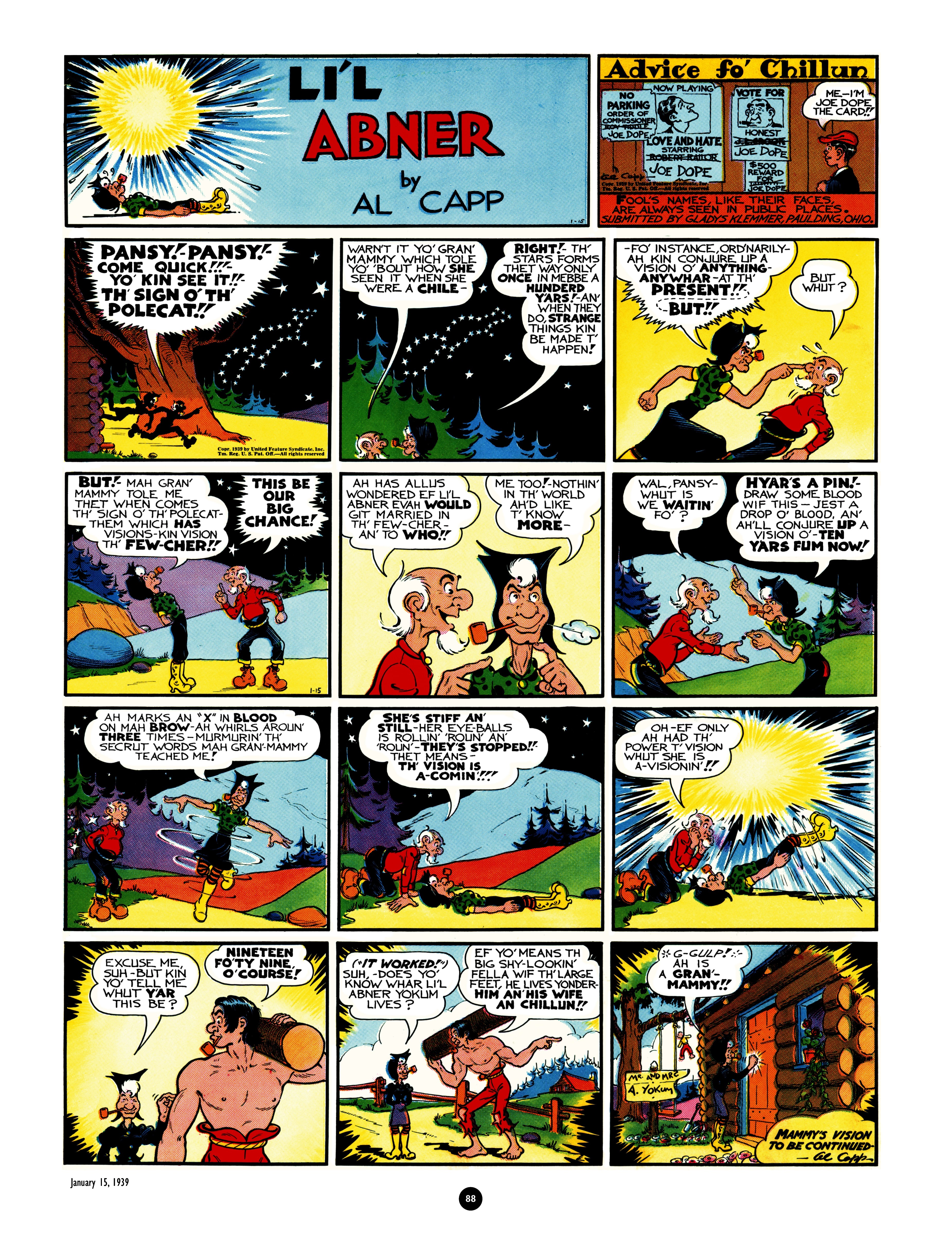 Read online Al Capp's Li'l Abner Complete Daily & Color Sunday Comics comic -  Issue # TPB 3 (Part 1) - 89