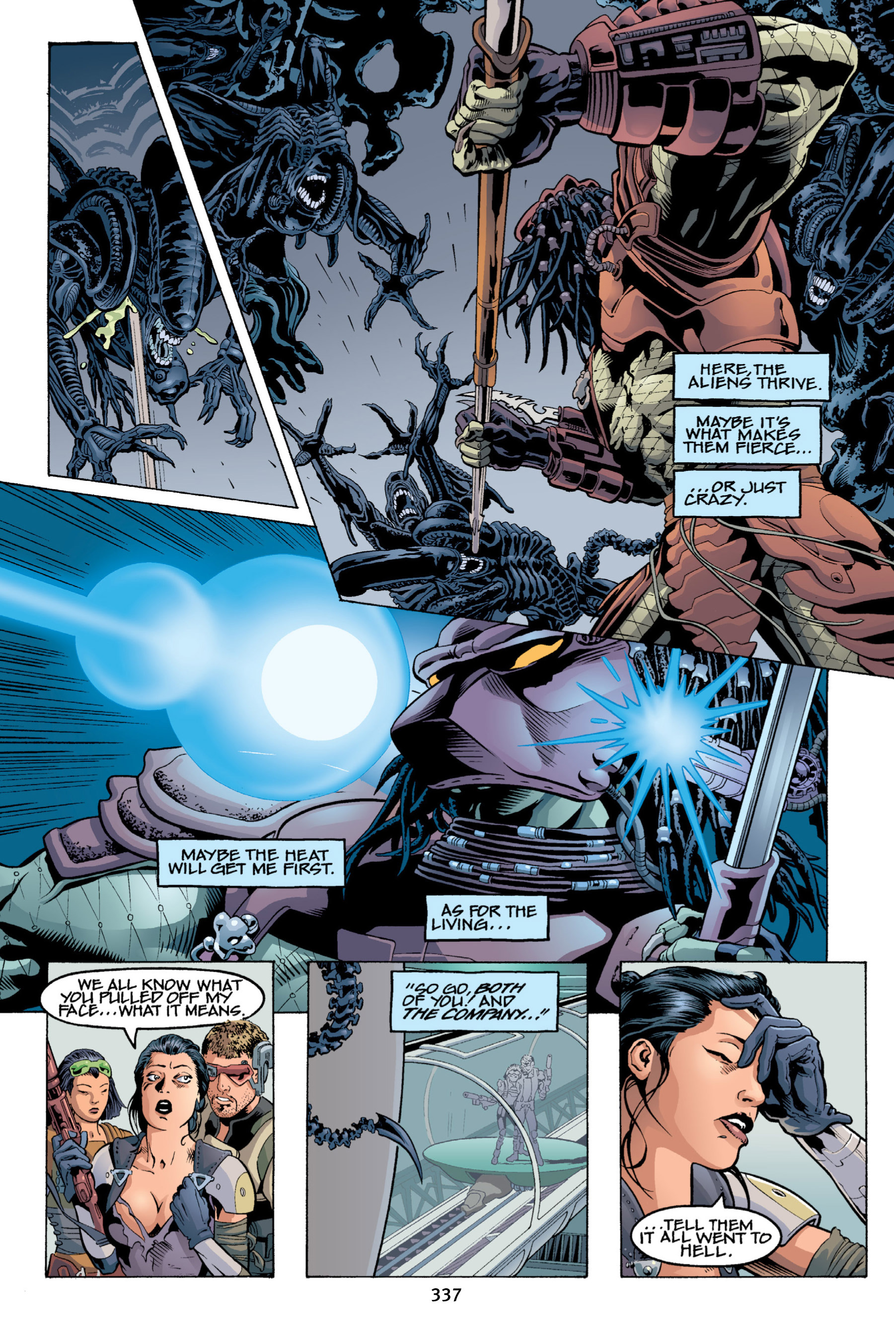 Read online Aliens vs. Predator Omnibus comic -  Issue # _TPB 2 Part 4 - 2