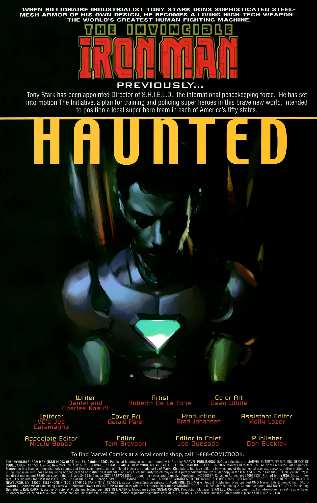 Read online The Invincible Iron Man (2007) comic -  Issue #21 - 2