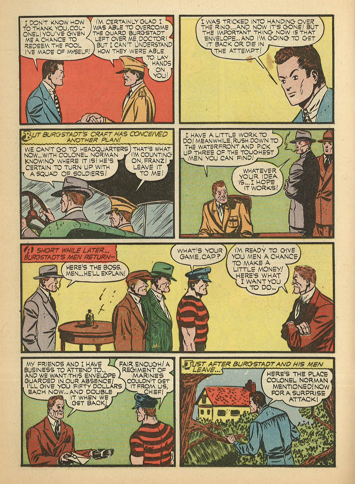 Read online Exciting Comics comic -  Issue #8 - 32