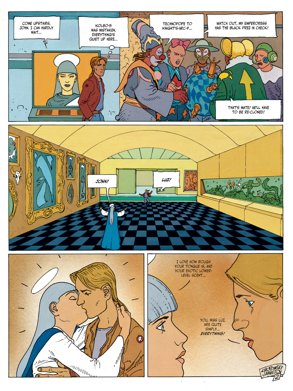 Read online Before the Incal comic -  Issue #3 - 5