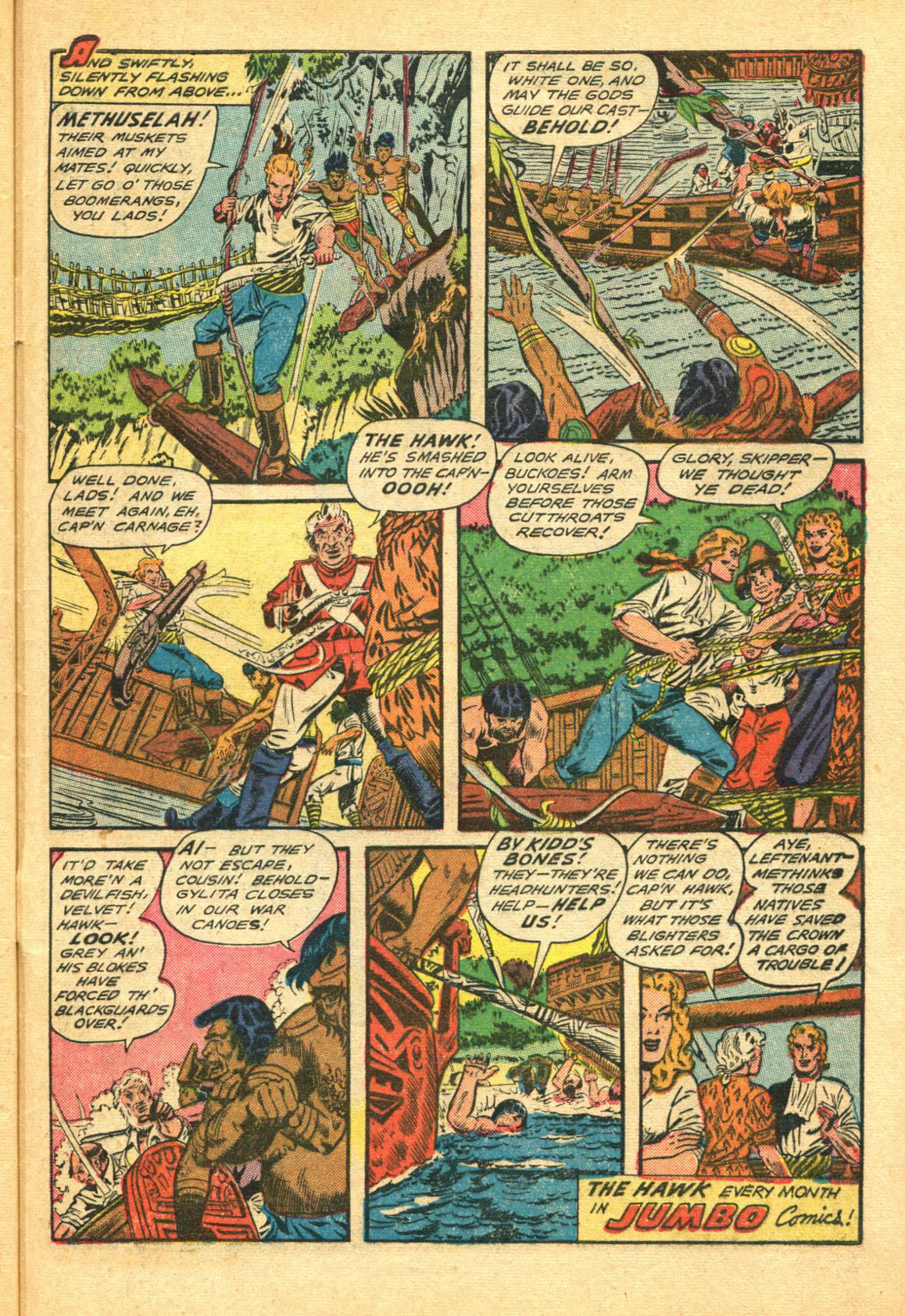 Read online Jumbo Comics comic -  Issue #132 - 49