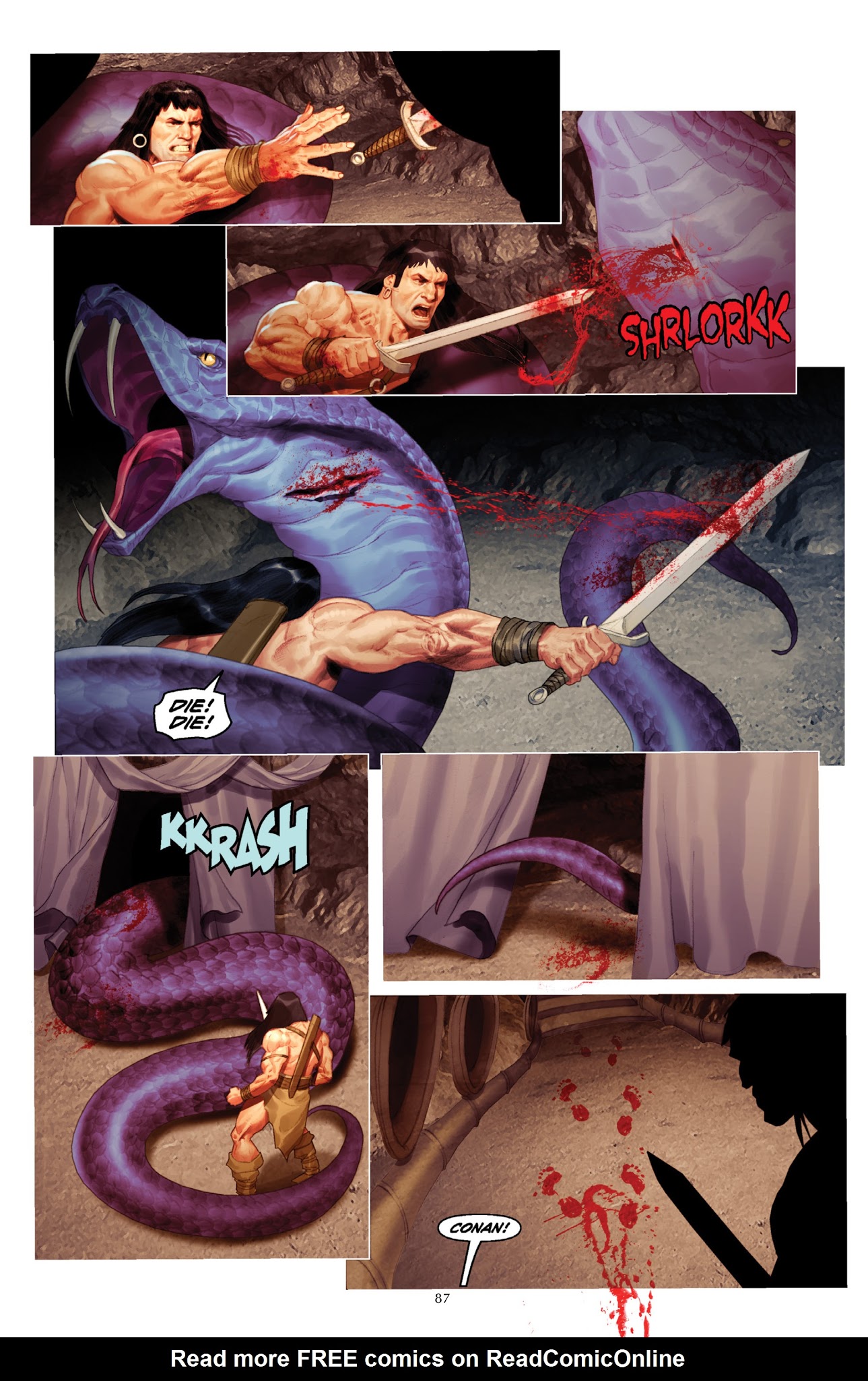 Read online Conan and the People of the Black Circle comic -  Issue # _TPB - 89