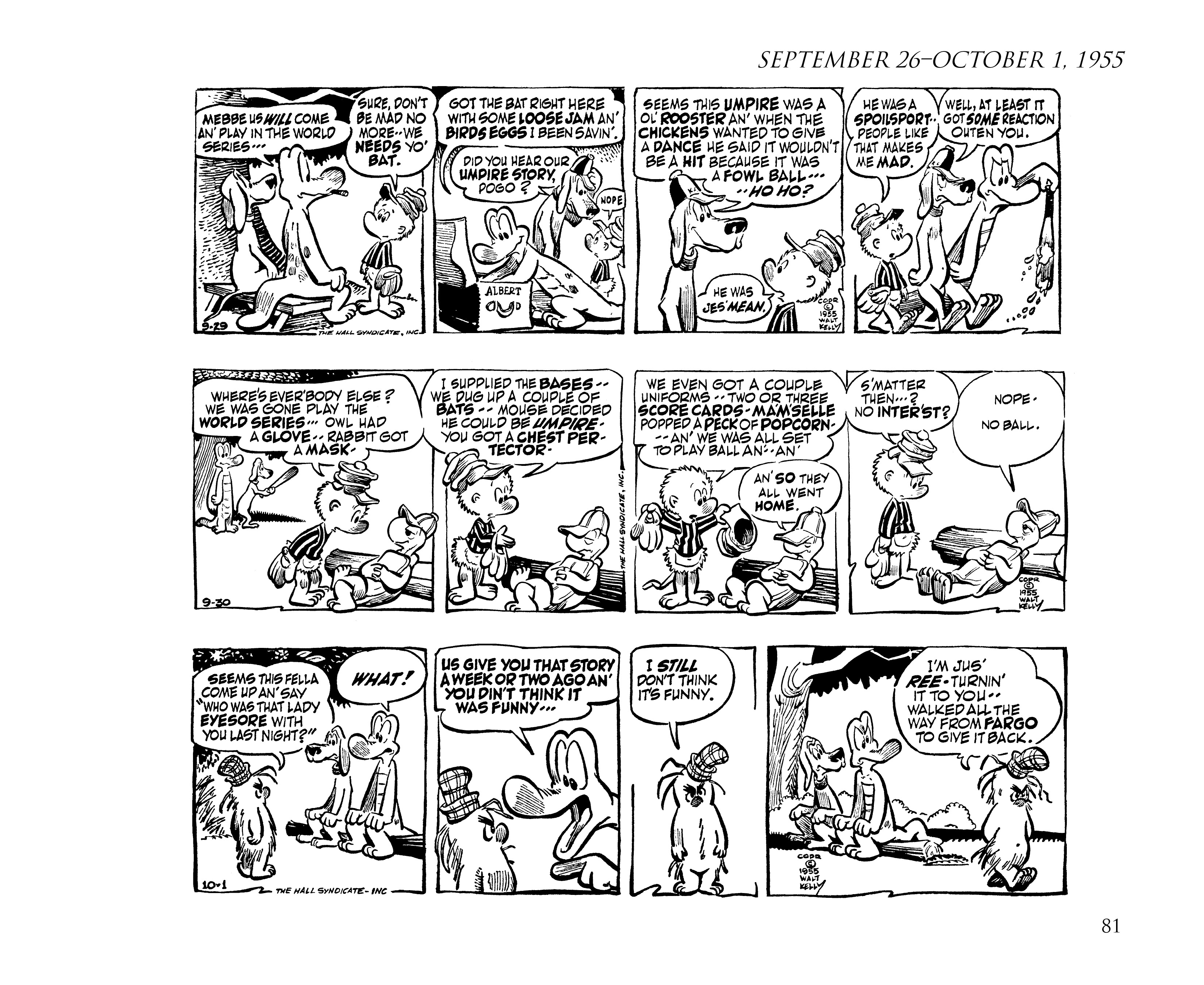 Read online Pogo by Walt Kelly: The Complete Syndicated Comic Strips comic -  Issue # TPB 4 (Part 1) - 93