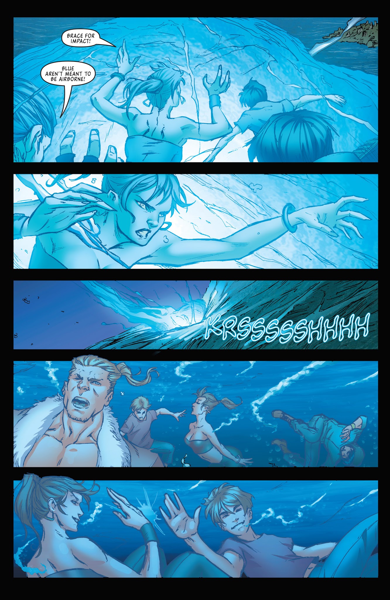 Read online Fathom Blue comic -  Issue #4 - 14