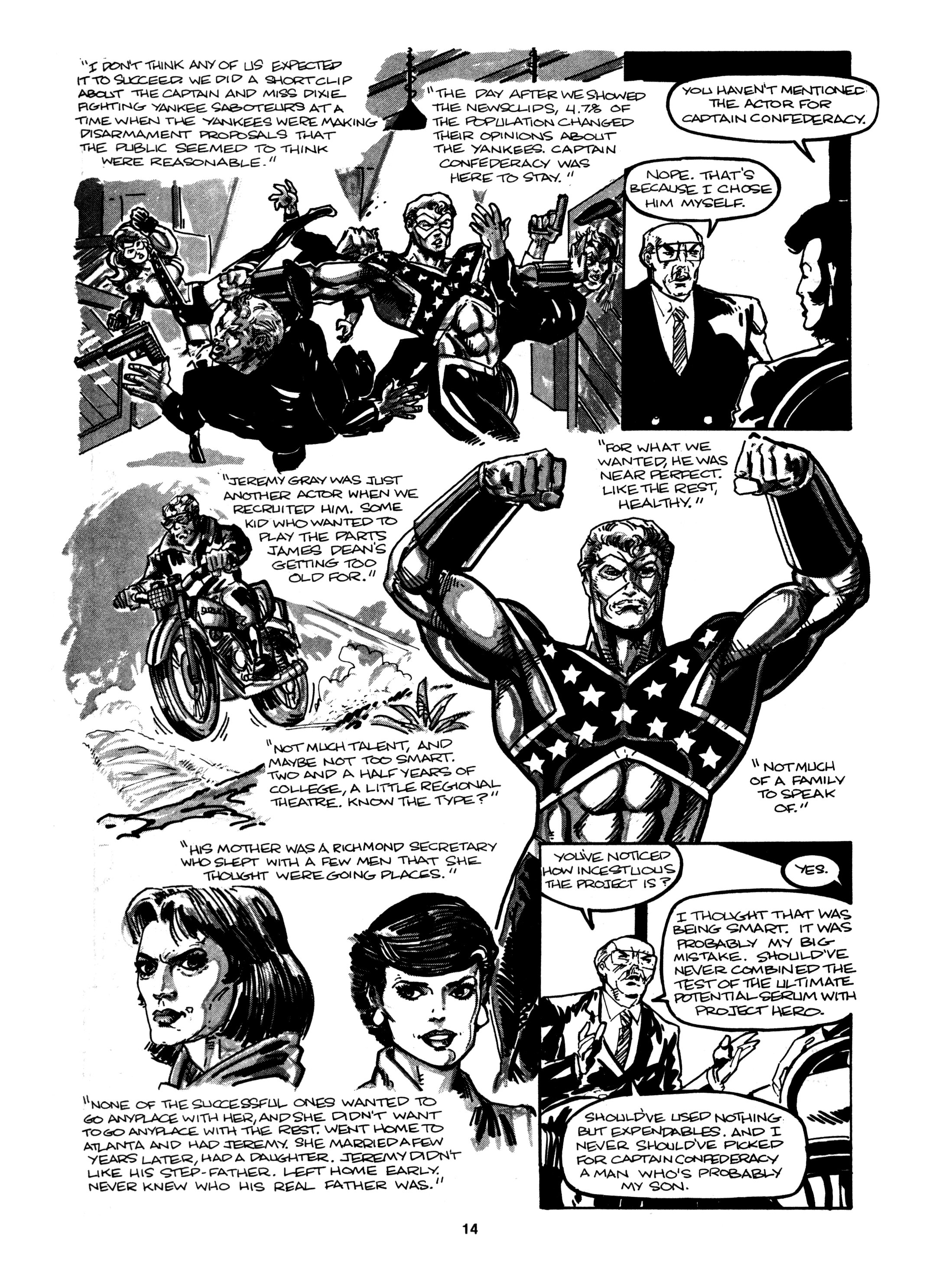 Read online Captain Confederacy (1986) comic -  Issue #2 - 16