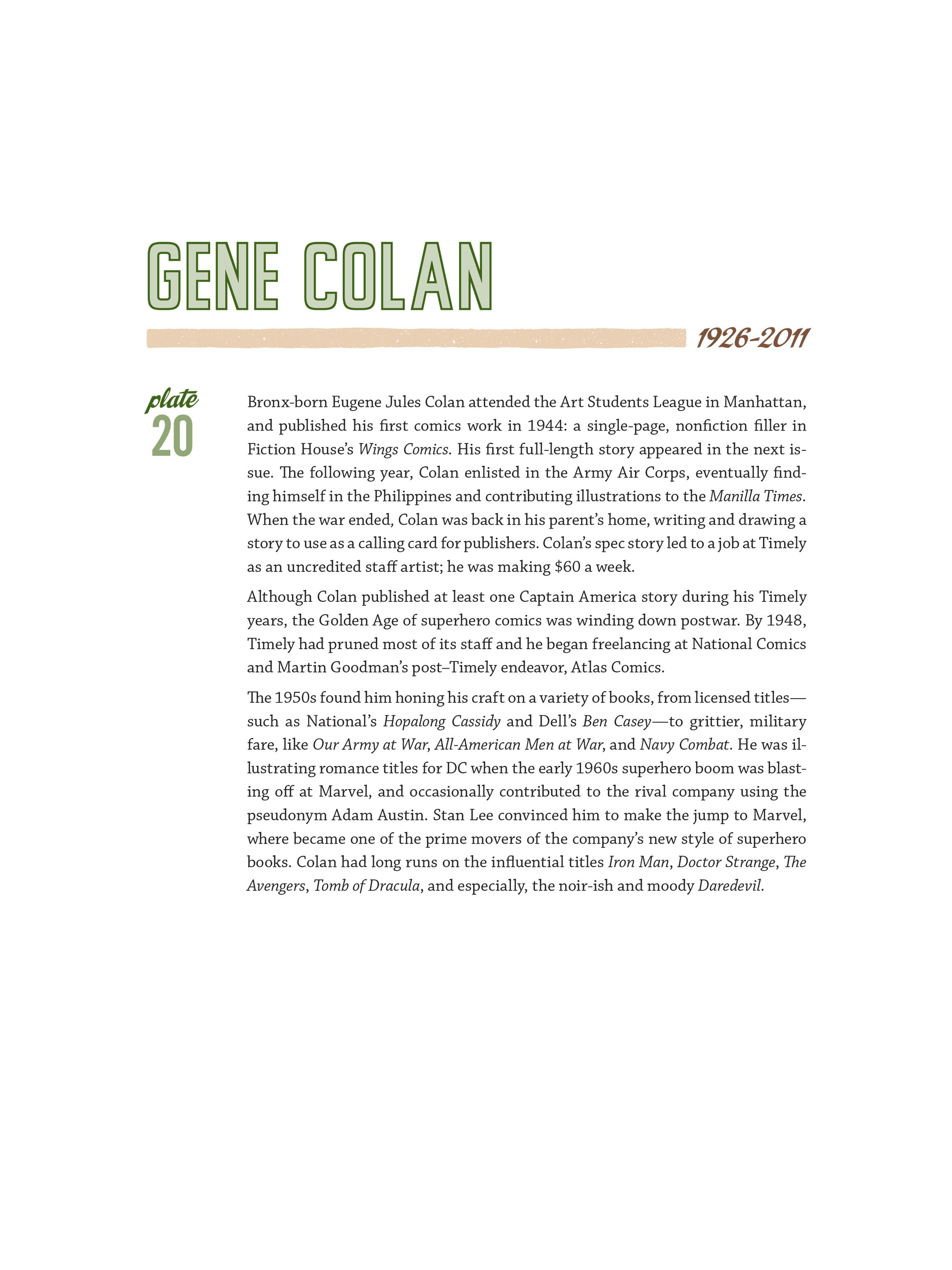 Read online More Heroes of the Comics: Portraits of the Legends of Comic Books comic -  Issue # TPB (Part 1) - 47