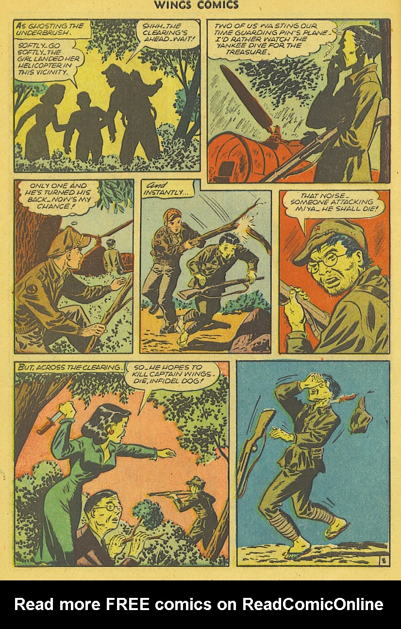 Read online Wings Comics comic -  Issue #67 - 10