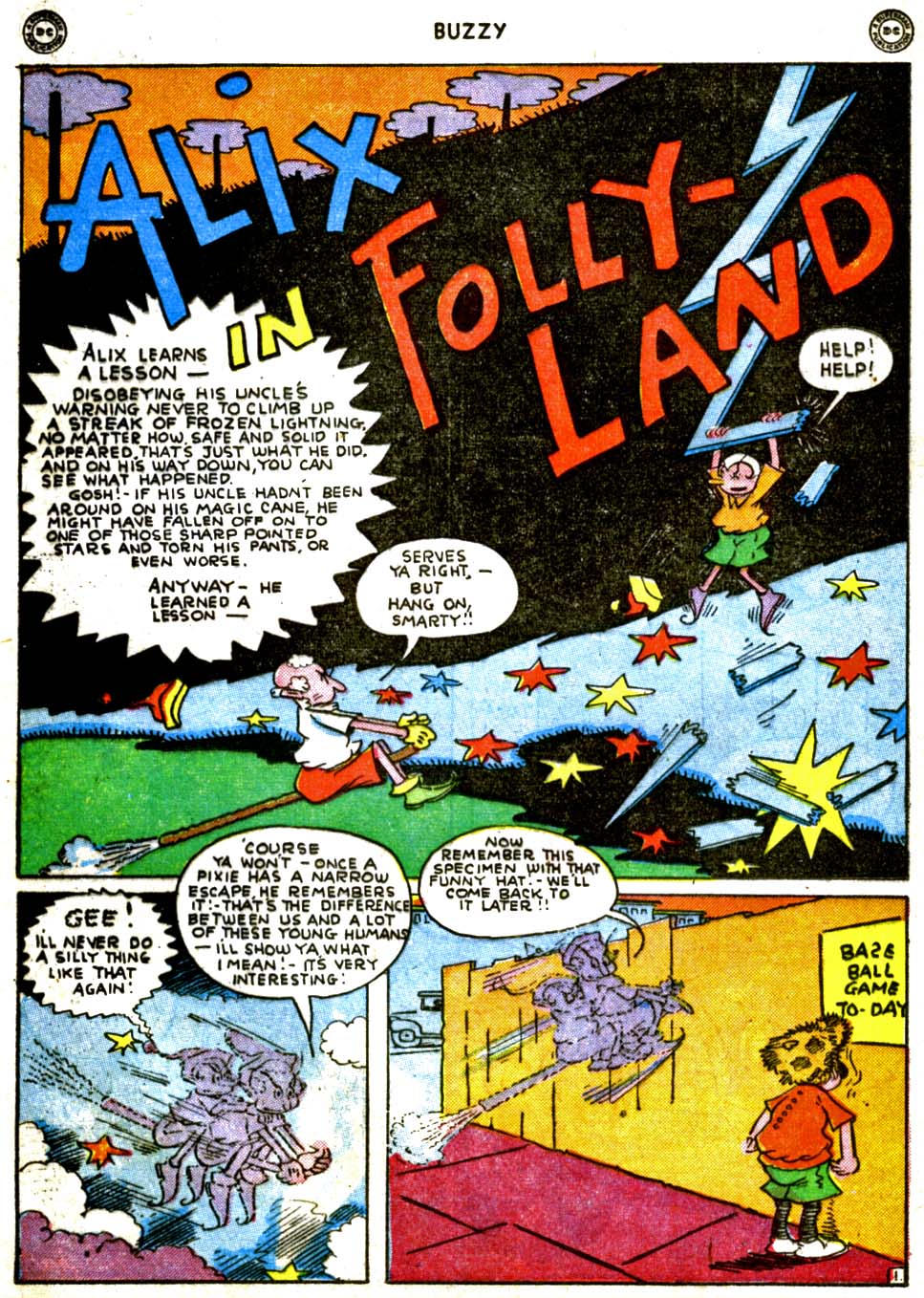Read online Buzzy comic -  Issue #7 - 19