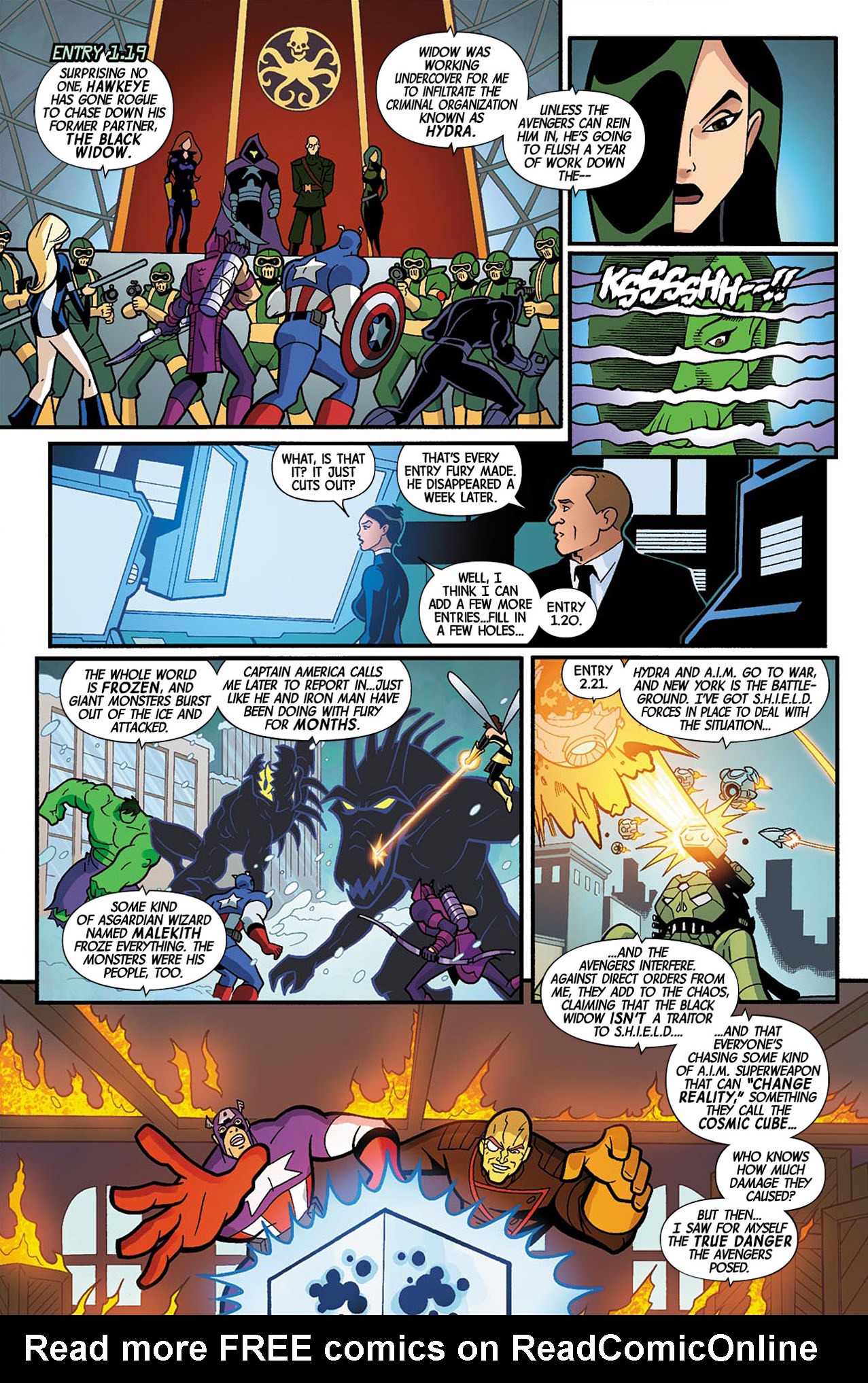 Read online Marvel Universe Avengers Earth's Mightiest Heroes comic -  Issue #1 - 20