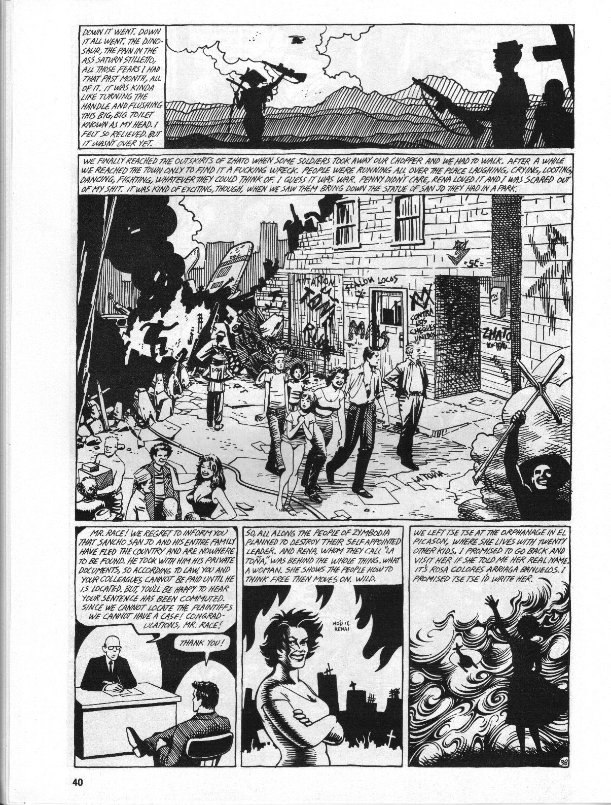 Read online Love and Rockets (1982) comic -  Issue #2 - 40