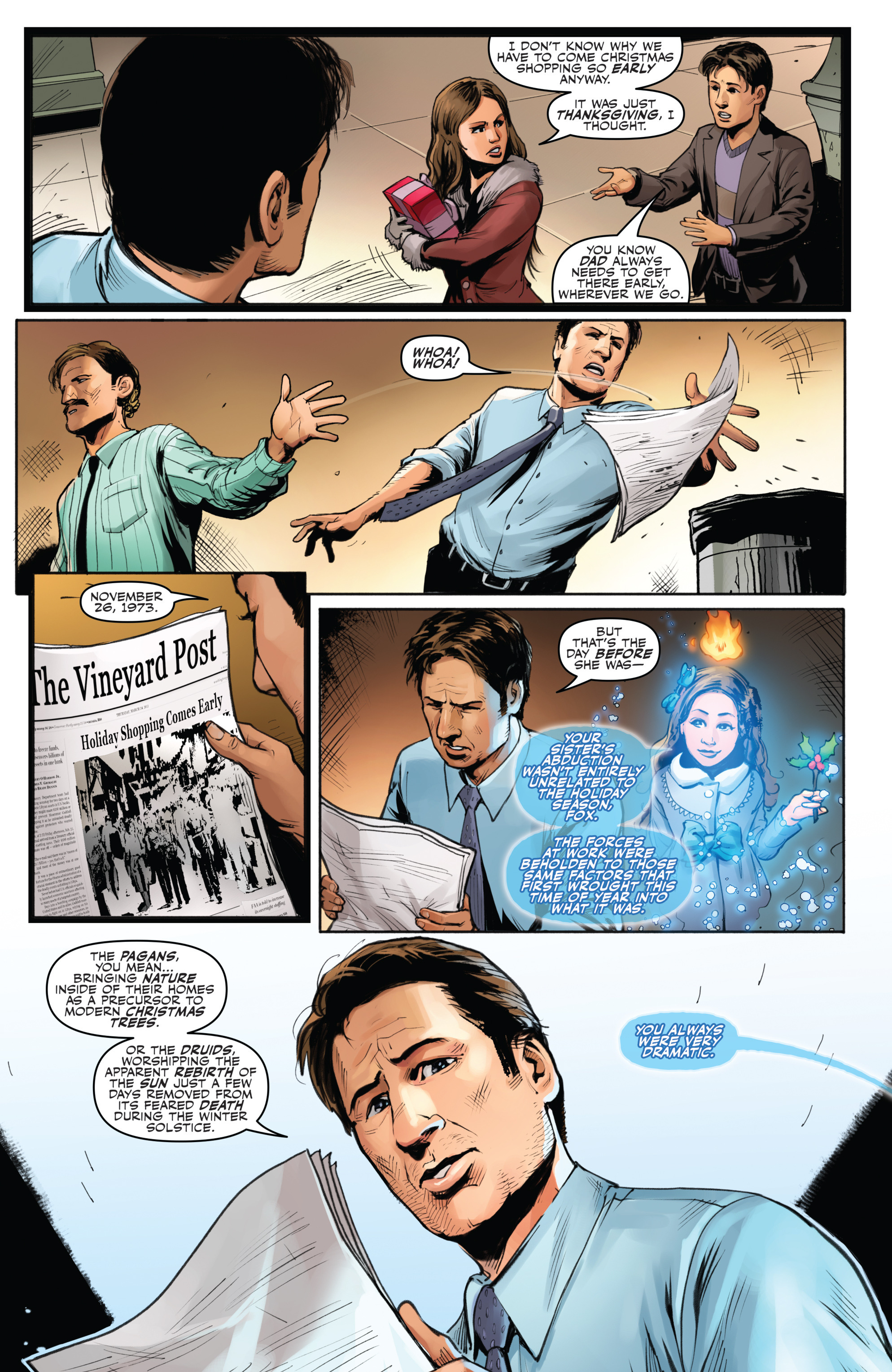 Read online The X-Files X-Mas Special comic -  Issue # Full - 22