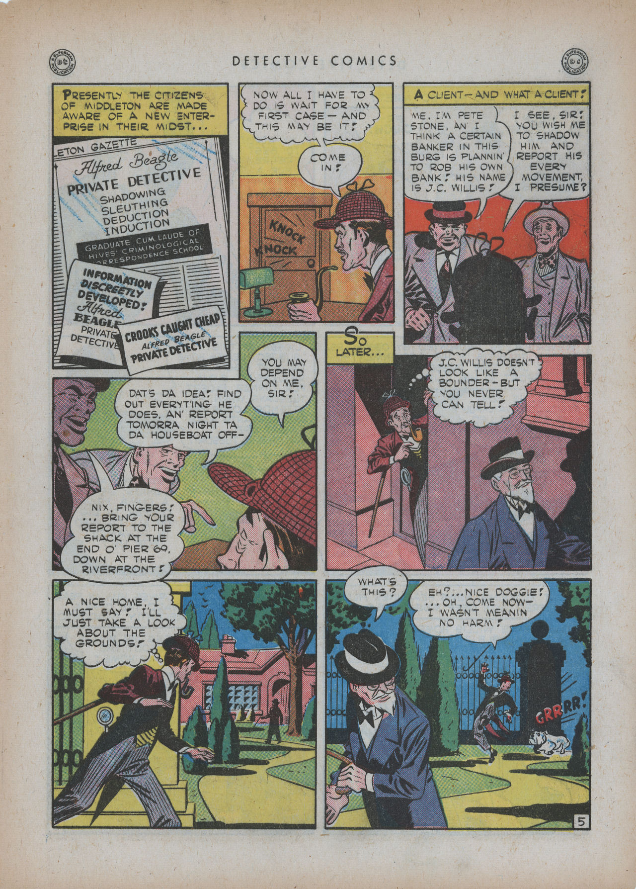 Read online Detective Comics (1937) comic -  Issue #96 - 7