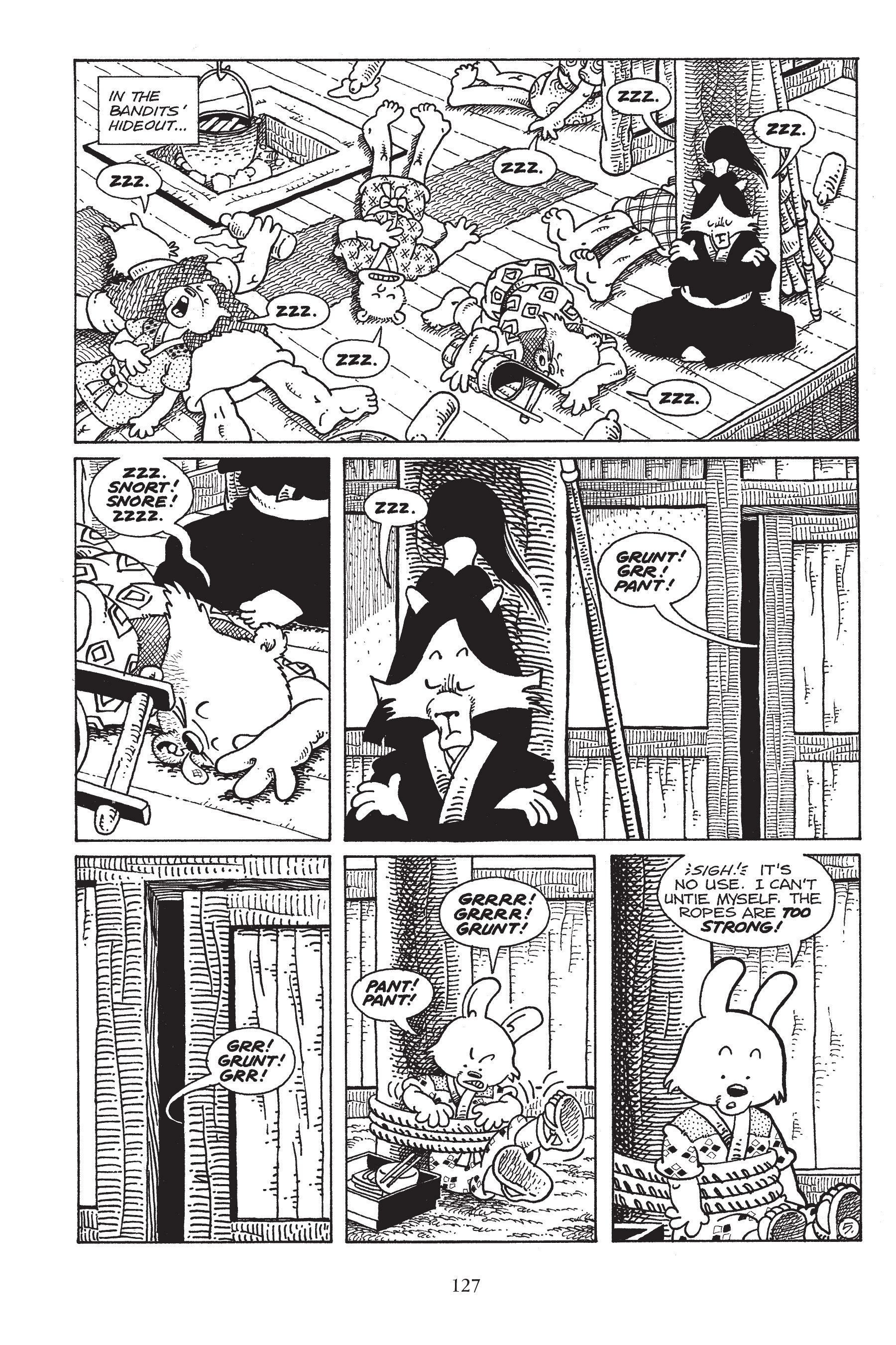 Read online Usagi Yojimbo (1987) comic -  Issue # _TPB 6 - 126