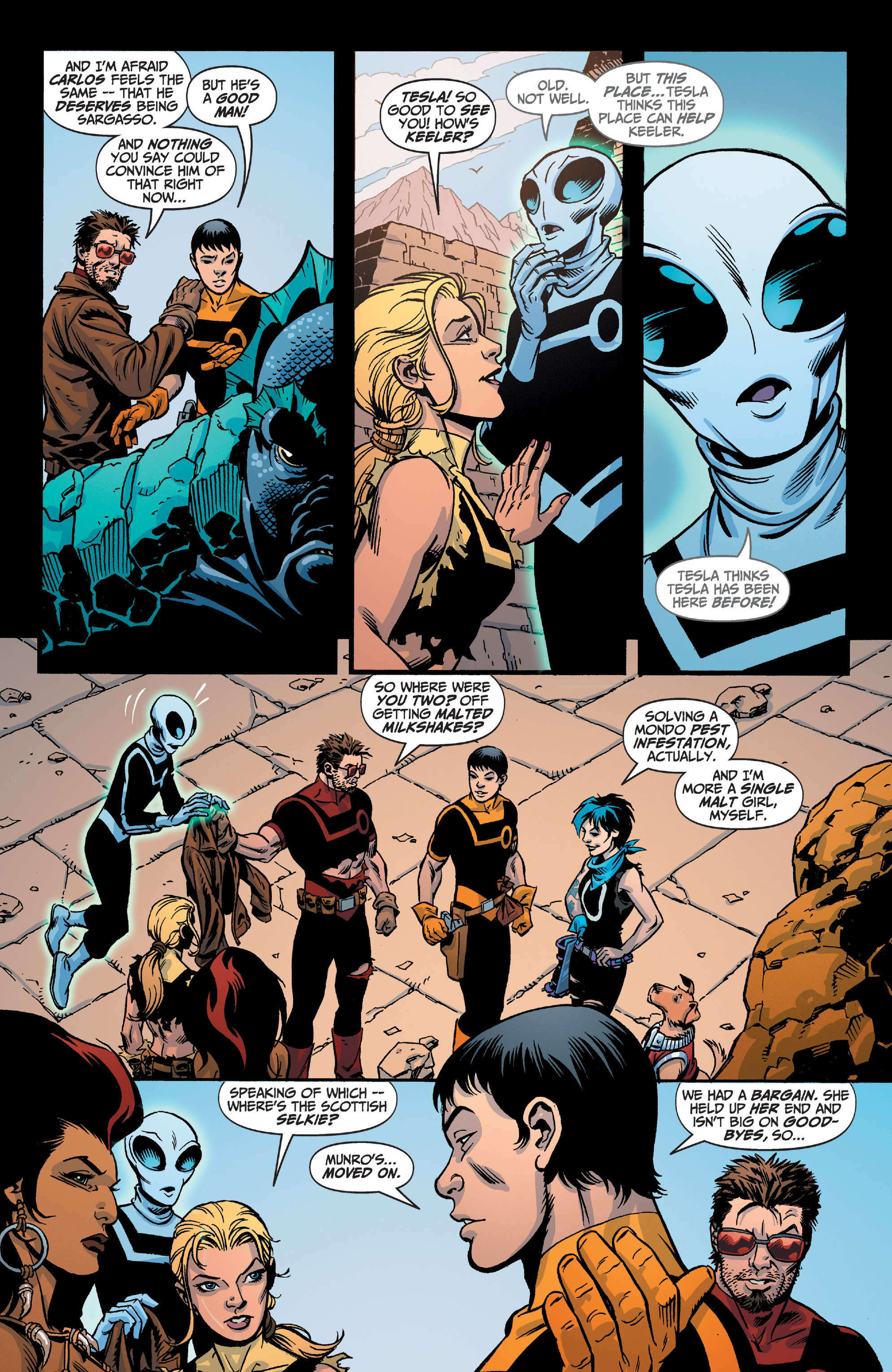 Read online Section Zero (2019) comic -  Issue #6 - 29
