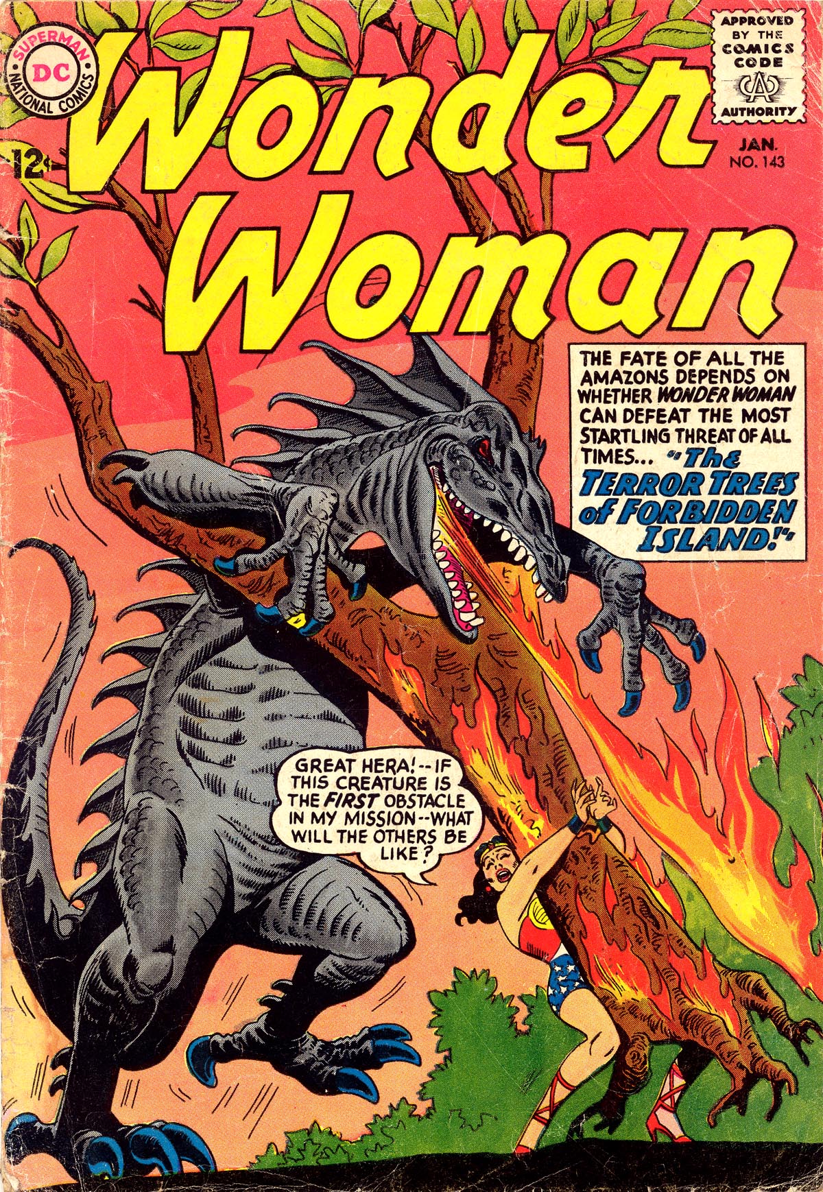 Read online Wonder Woman (1942) comic -  Issue #143 - 1