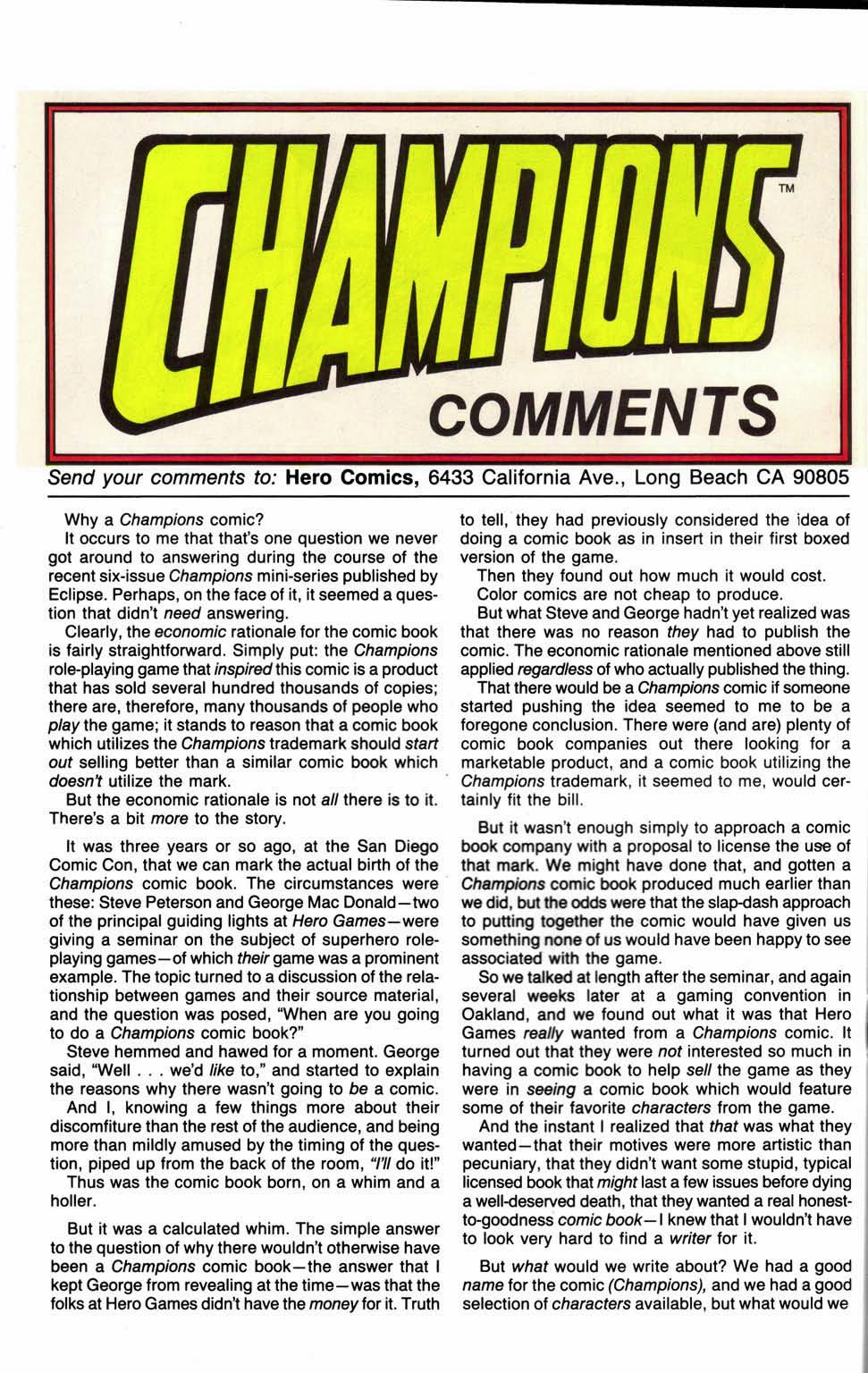 Read online Champions (1987) comic -  Issue #2 - 18