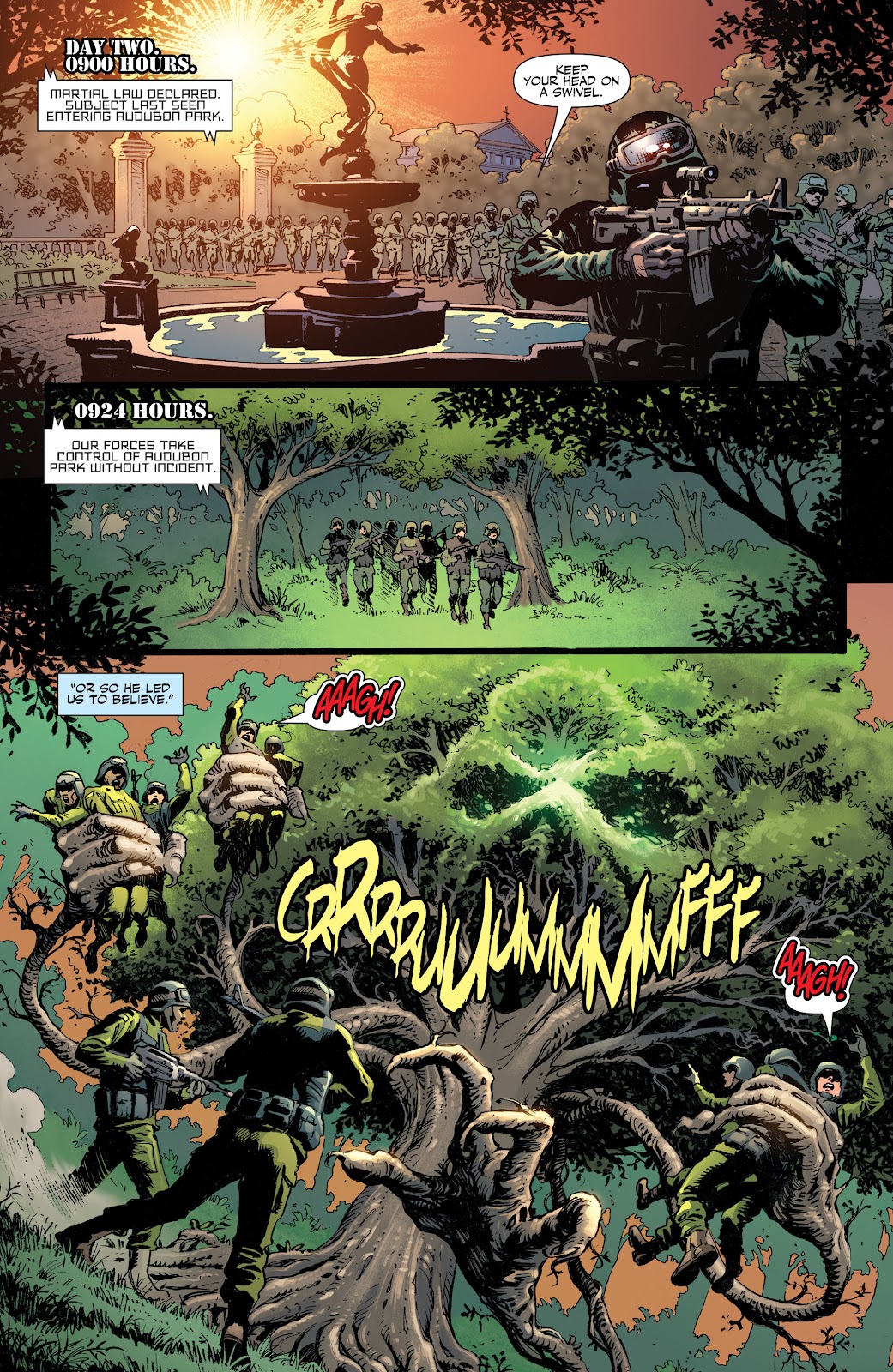 Swamp Thing: New Roots issue 4 - Page 11
