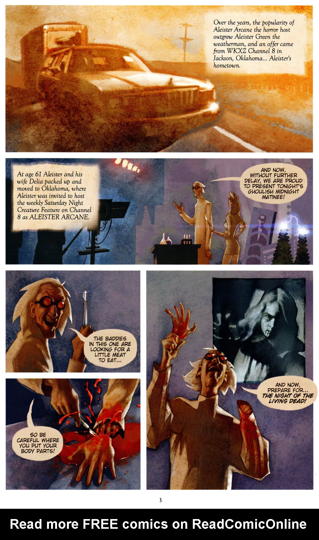 Read online Aleister Arcane comic -  Issue #1 - 5