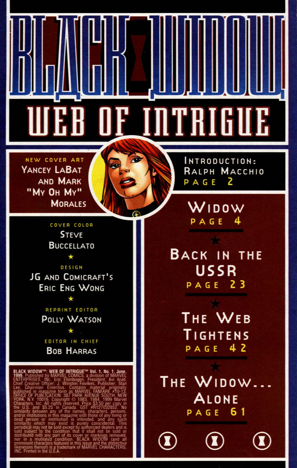 Black Widow: Web of Intrigue Full Page 1
