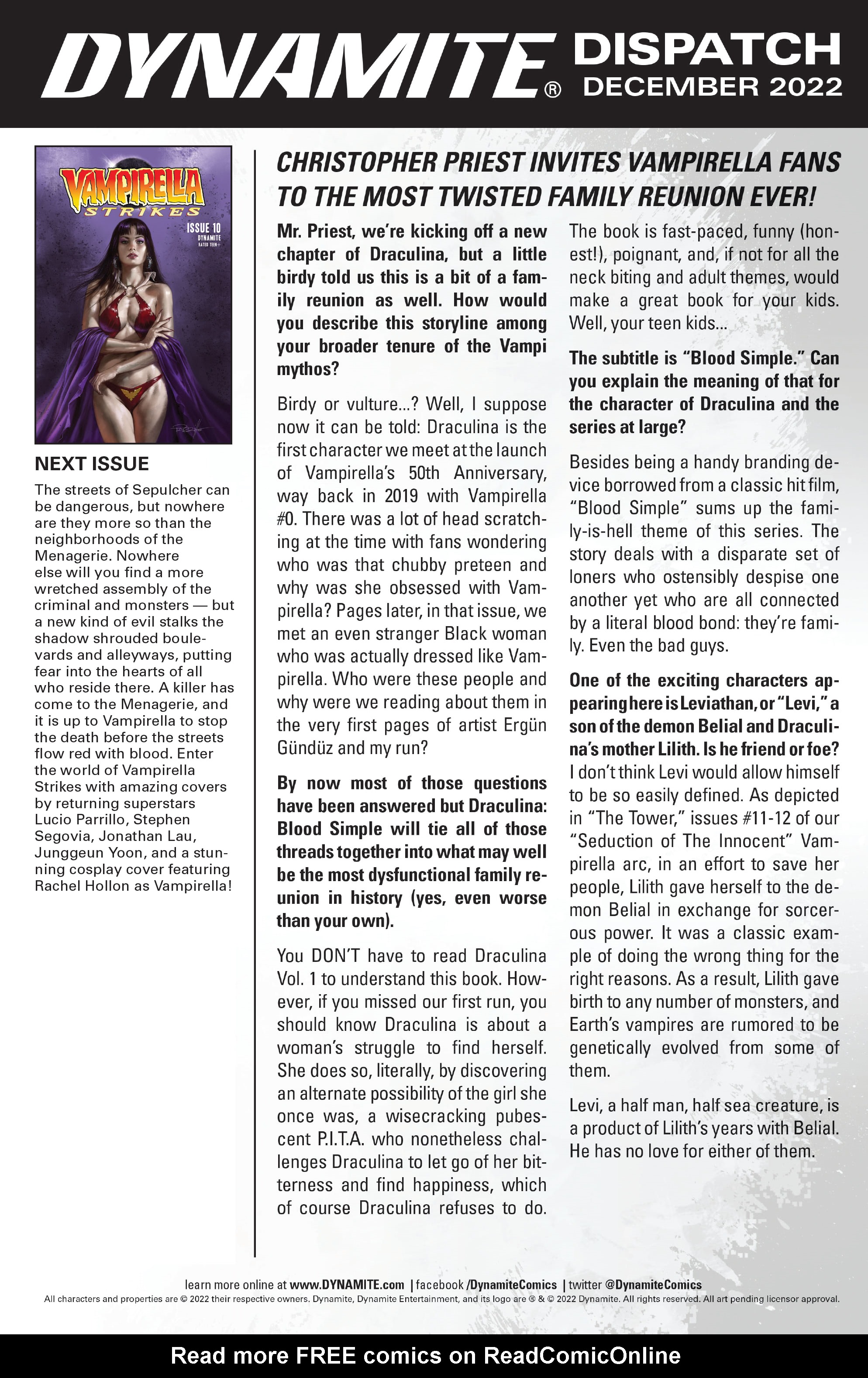 Read online Vampirella Strikes (2022) comic -  Issue #9 - 29