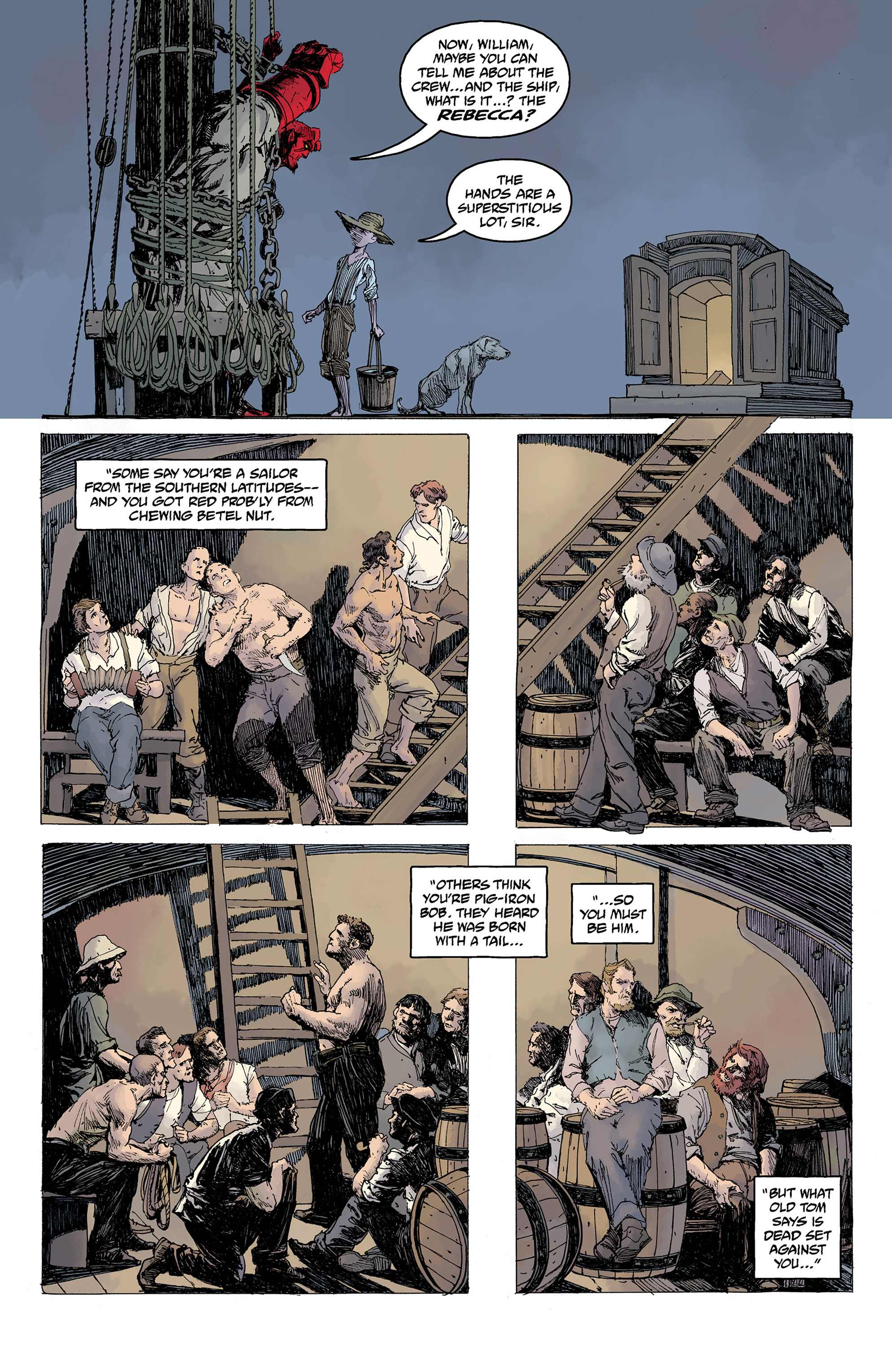 Read online Hellboy: Into the Silent Sea comic -  Issue # Full - 23