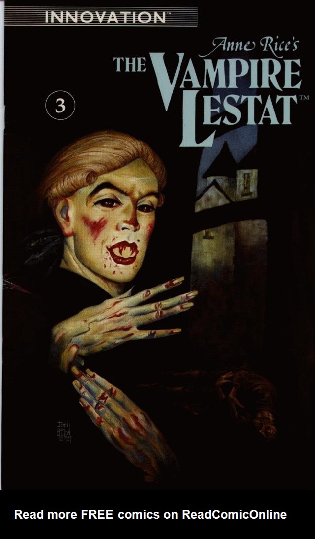 Read online Anne Rice's The Vampire Lestat comic -  Issue #3 - 1