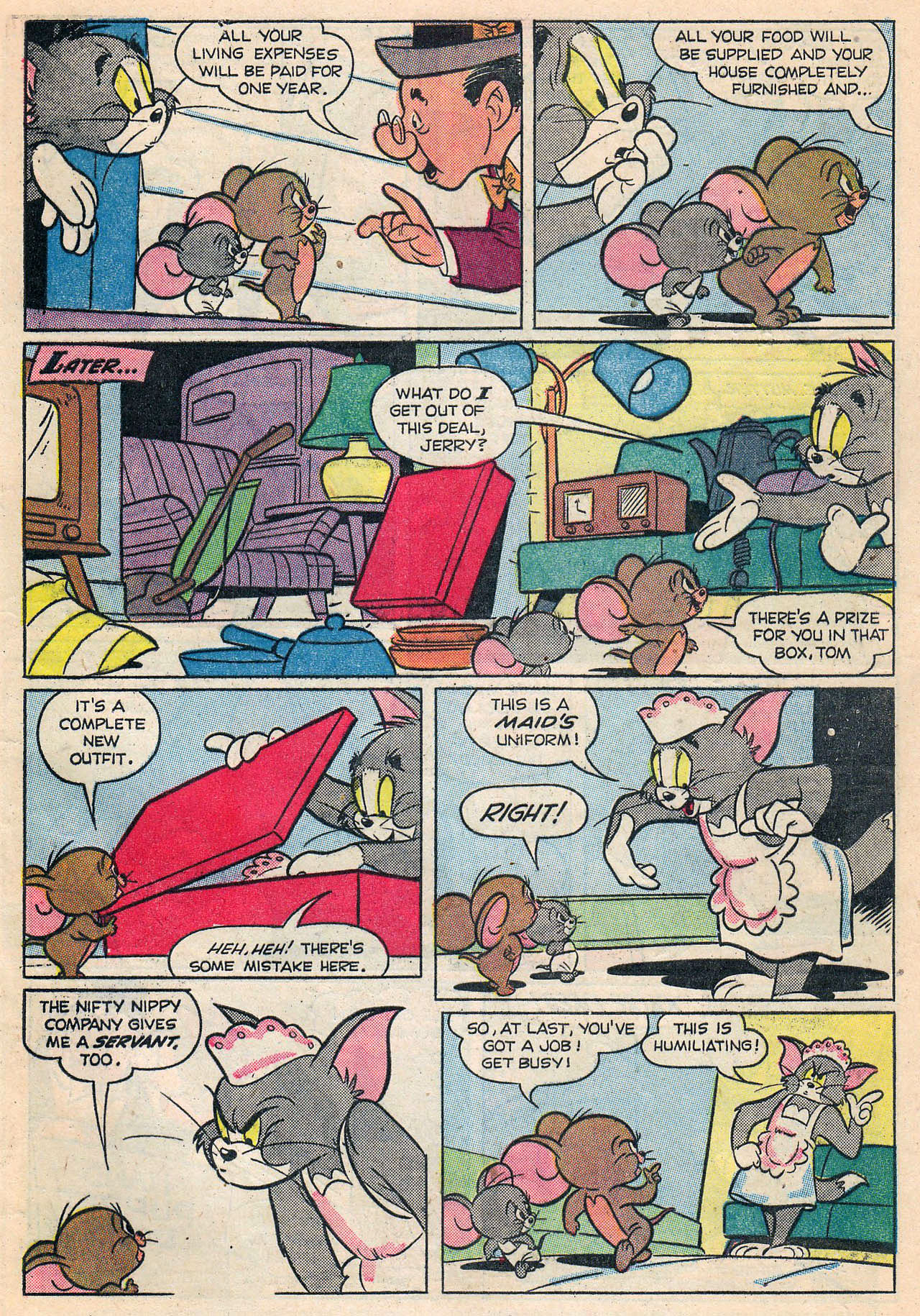 Read online Tom & Jerry Comics comic -  Issue #147 - 5