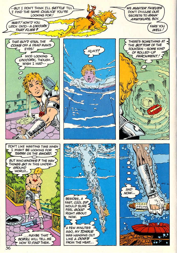 Read online Swordquest (1982) comic -  Issue #2 - 38
