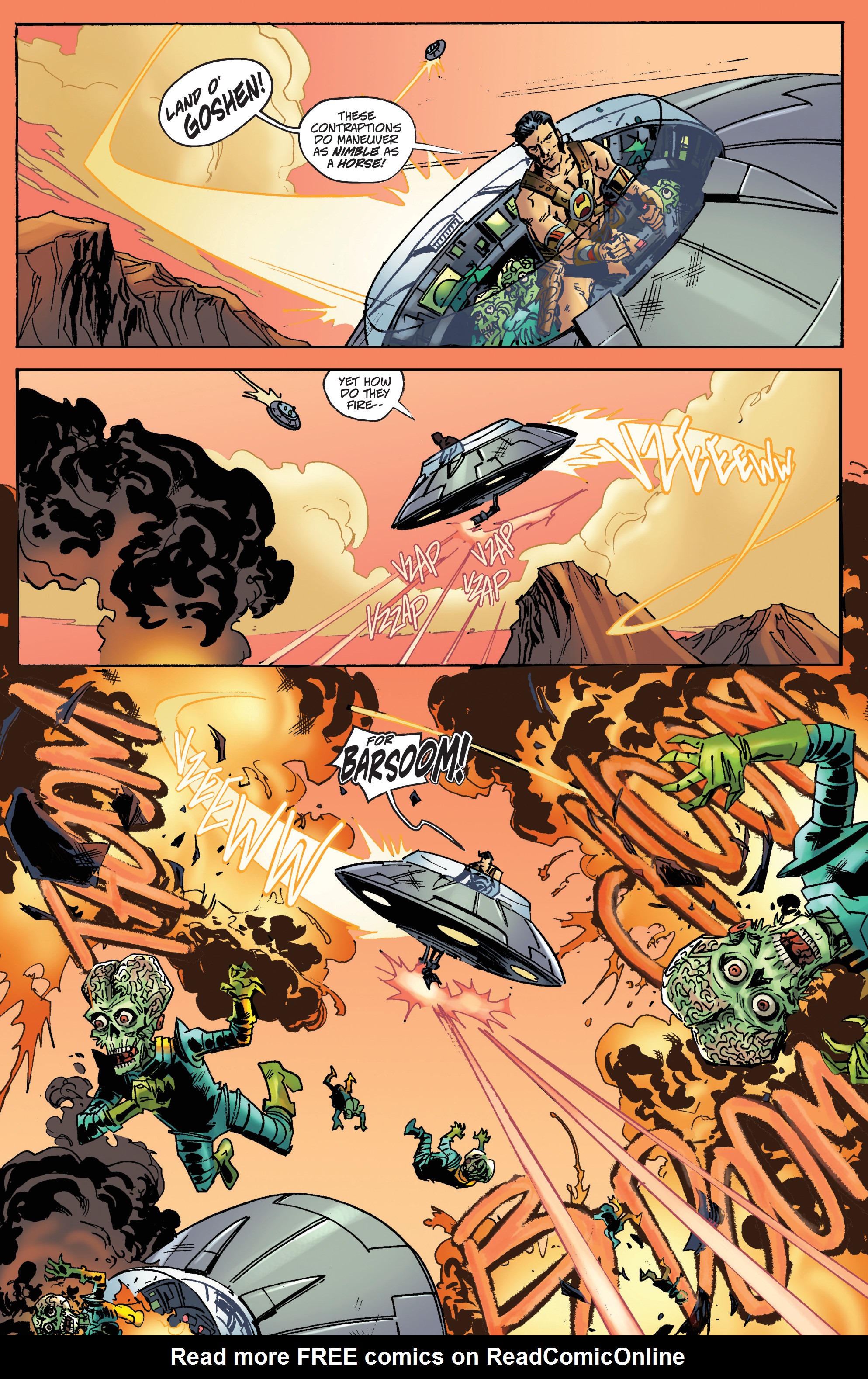 Read online Warlord of Mars Attacks comic -  Issue #1 - 9