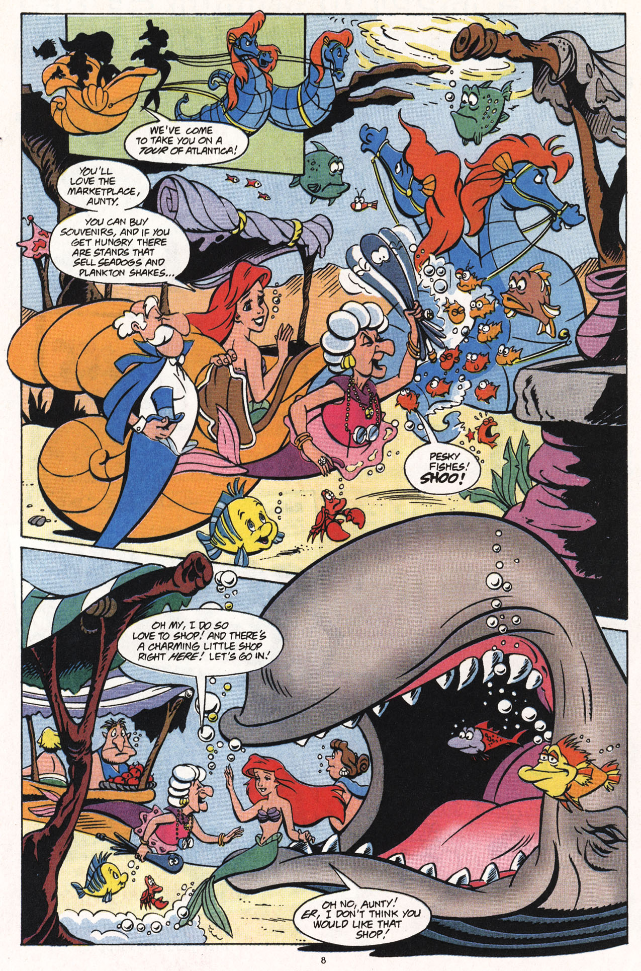 Read online Disney's The Little Mermaid comic -  Issue #5 - 10