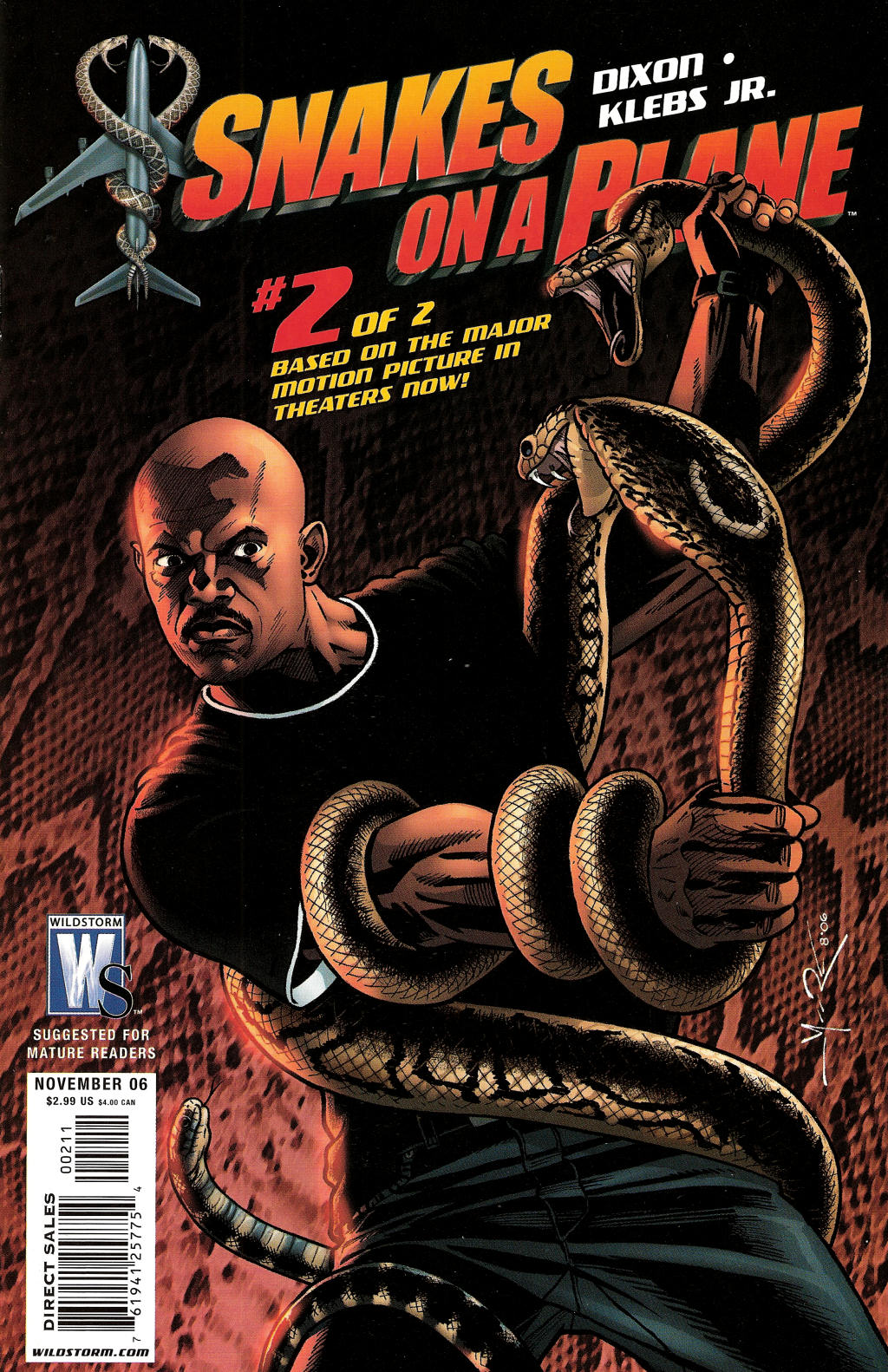 Read online Snakes on a Plane comic -  Issue #2 - 1