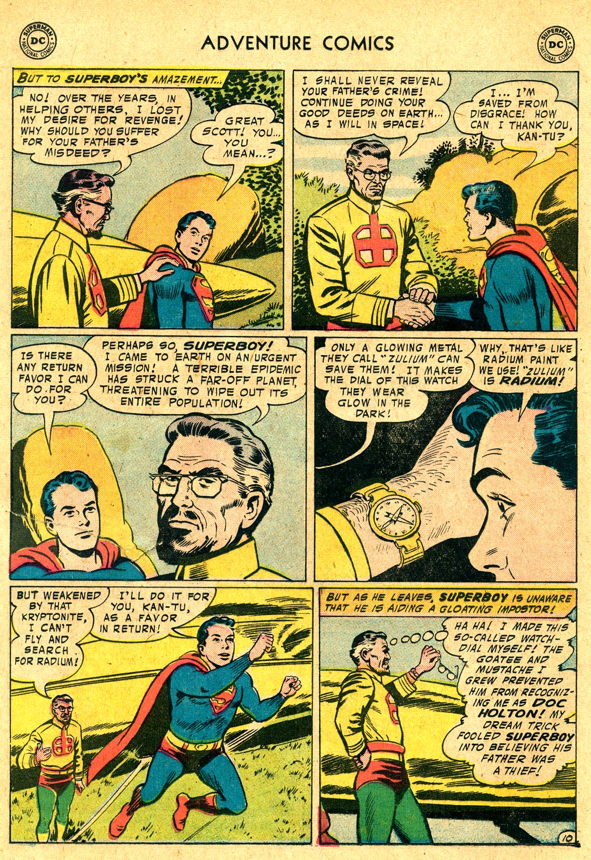 Read online Adventure Comics (1938) comic -  Issue #238 - 12