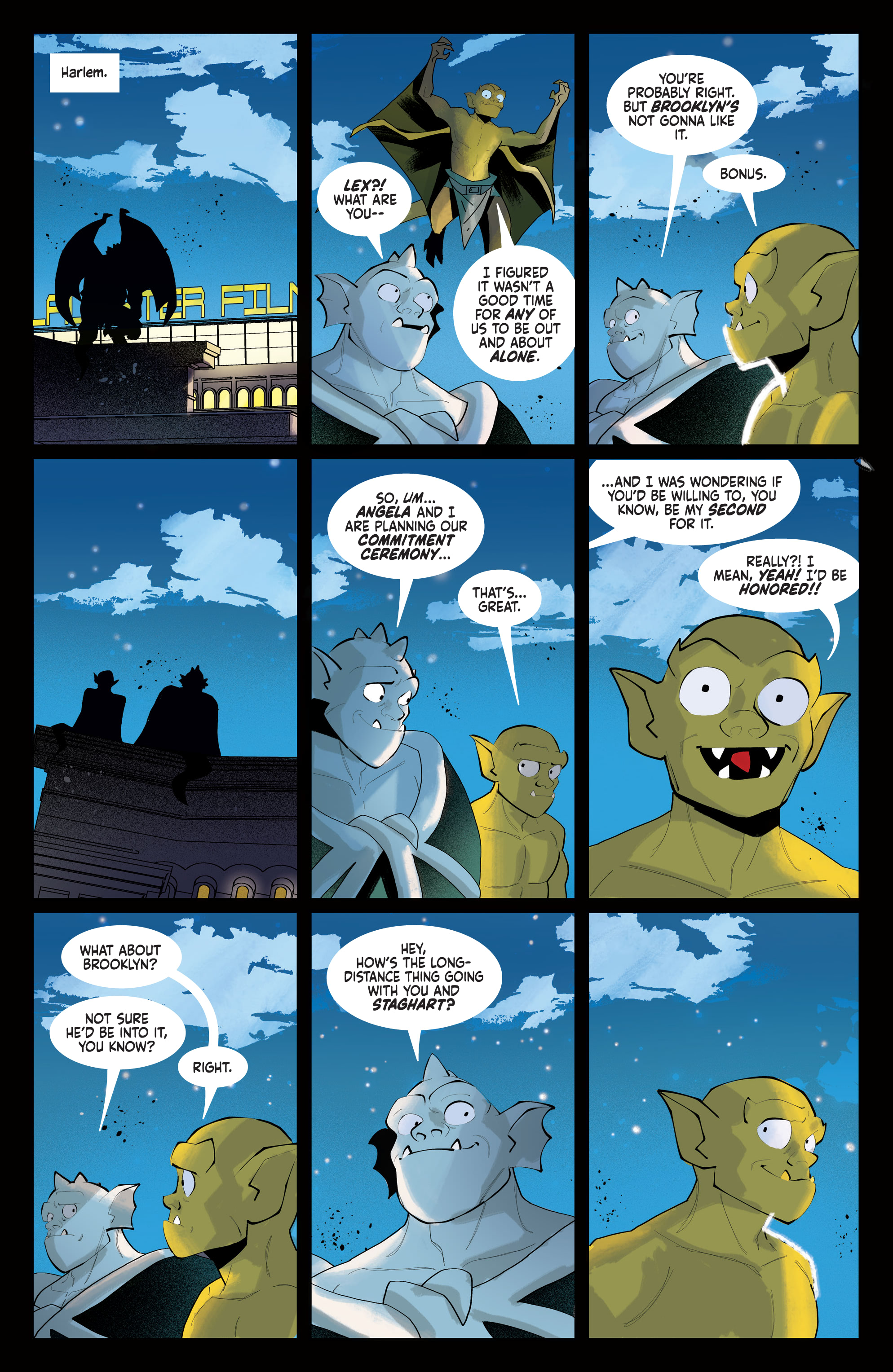 Read online Gargoyles (2022) comic -  Issue #6 - 21
