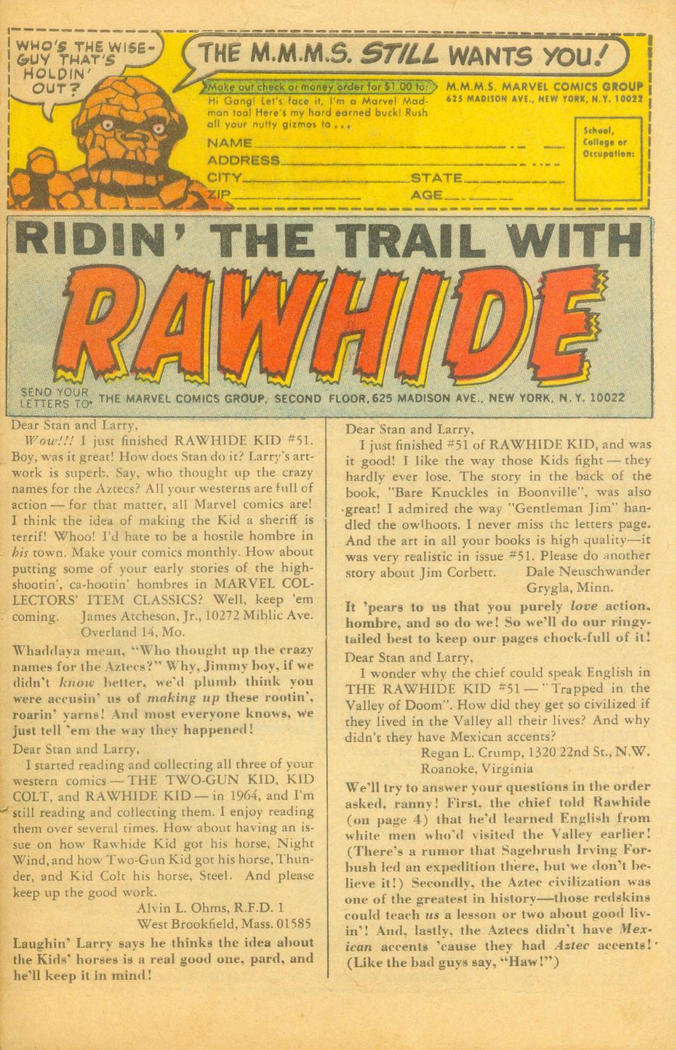Read online The Rawhide Kid comic -  Issue #53 - 34