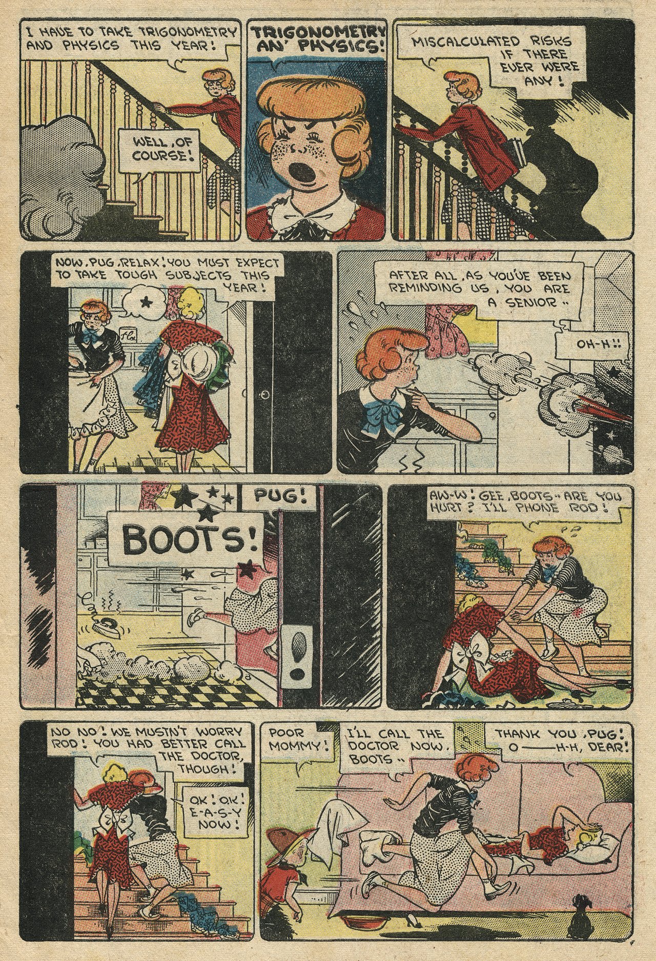 Read online Boots and Her Buddies (1955) comic -  Issue #3 - 5