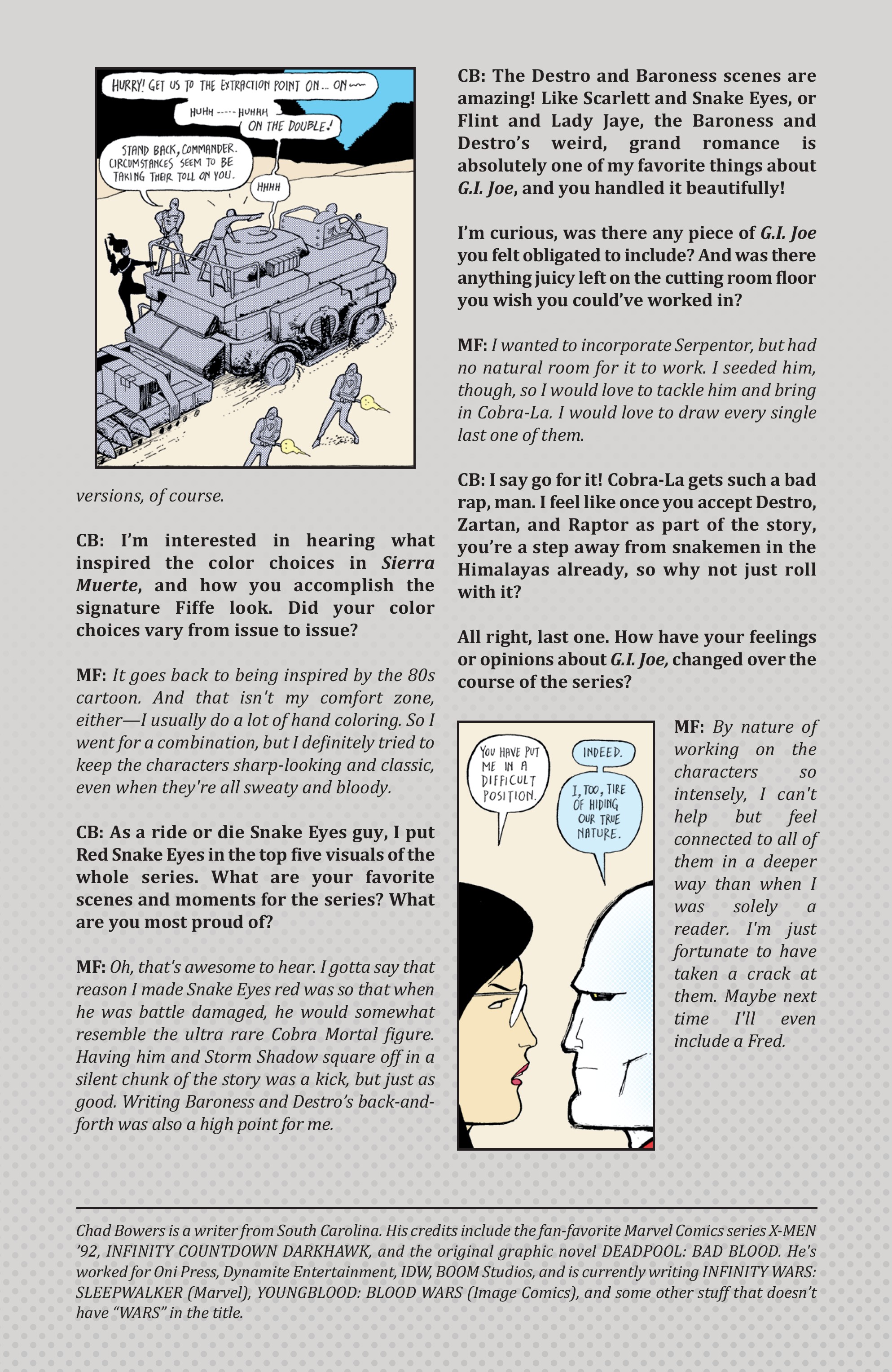 Read online G.I. Joe: Sierra Muerte comic -  Issue #3 - 31