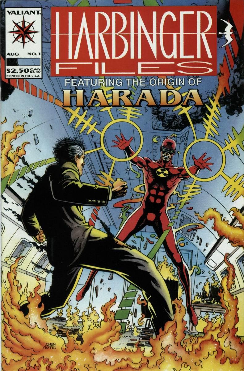 Read online Harbinger Files comic -  Issue #1 - 1