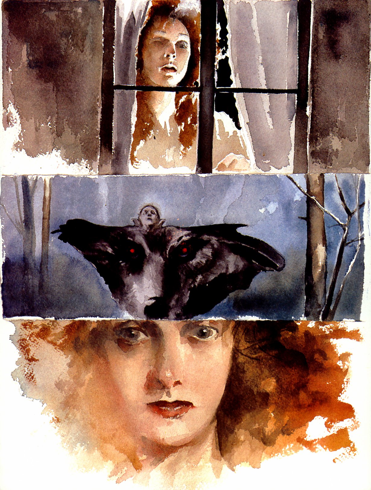 Read online Marvel Graphic Novel comic -  Issue #26 - Dracula A Symphony In Moonlight and Nightmares - 53