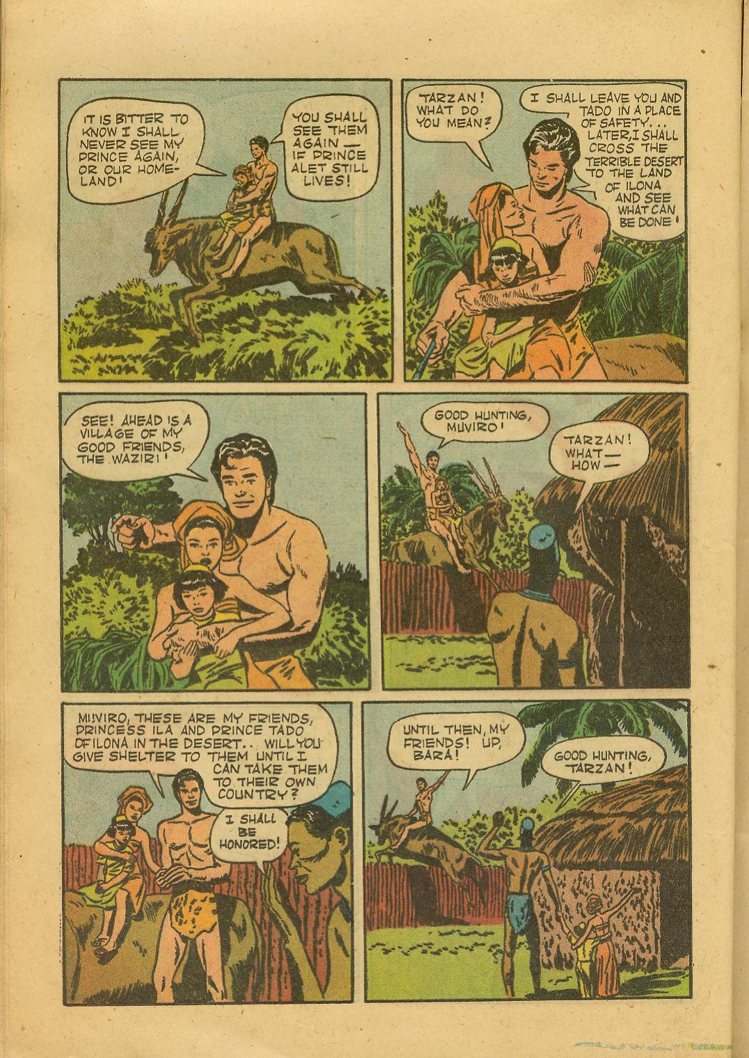 Read online Tarzan (1948) comic -  Issue #17 - 24