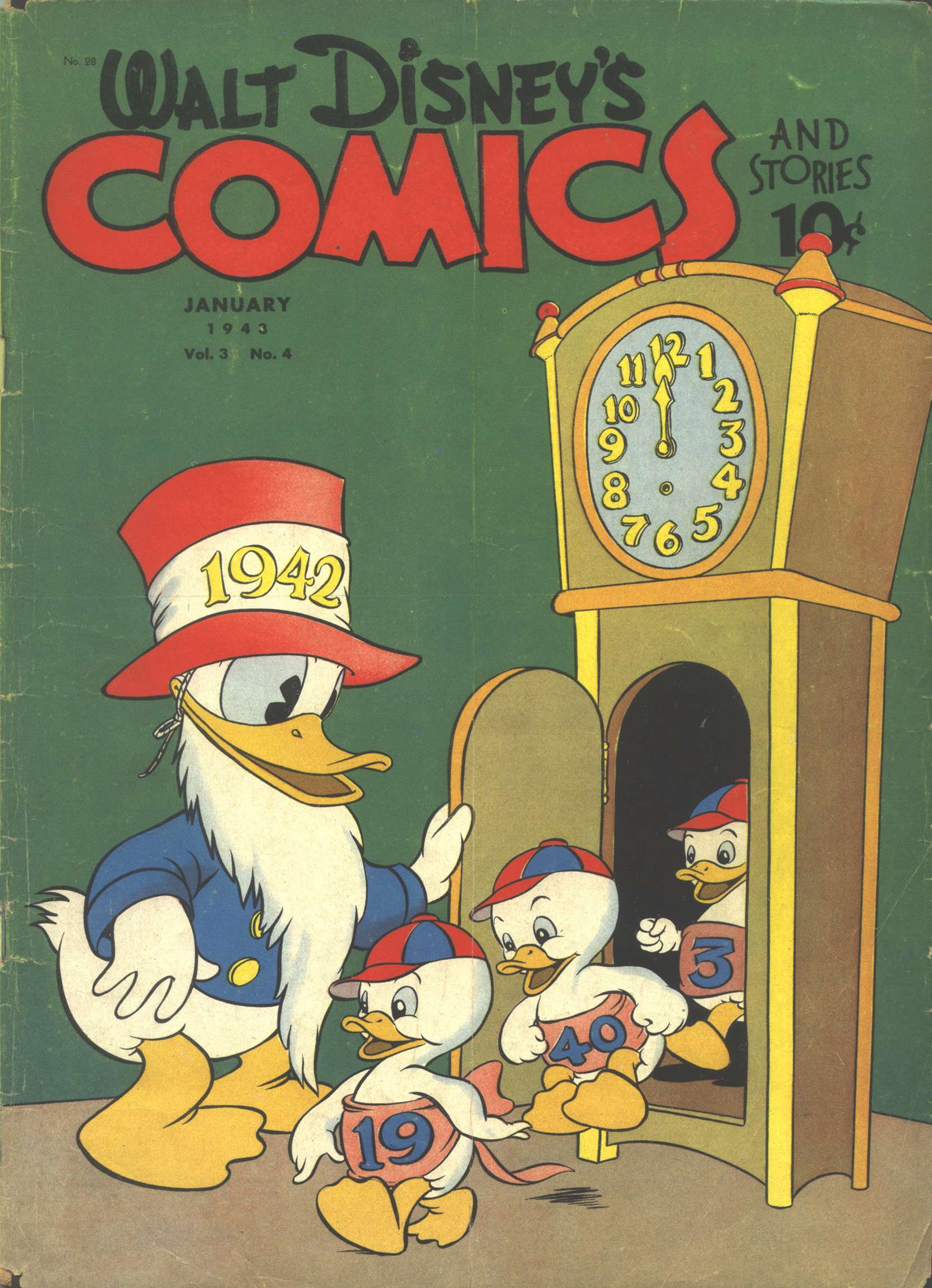 Read online Walt Disney's Comics and Stories comic -  Issue #28 - 1