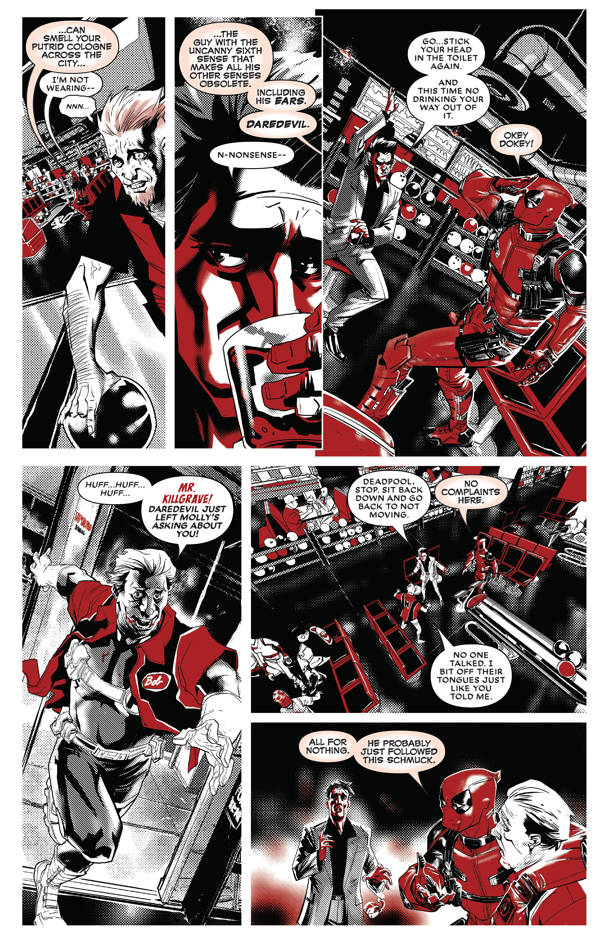 Read online Deadpool: Black, White & Blood comic -  Issue #2 - 4