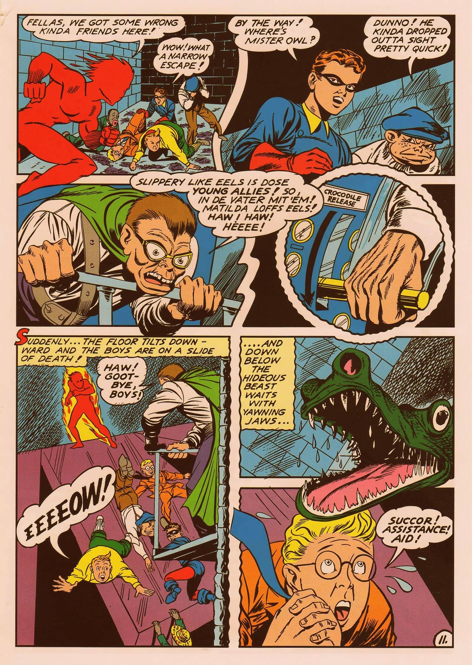 Read online Young Allies Comics comic -  Issue #5 - 13