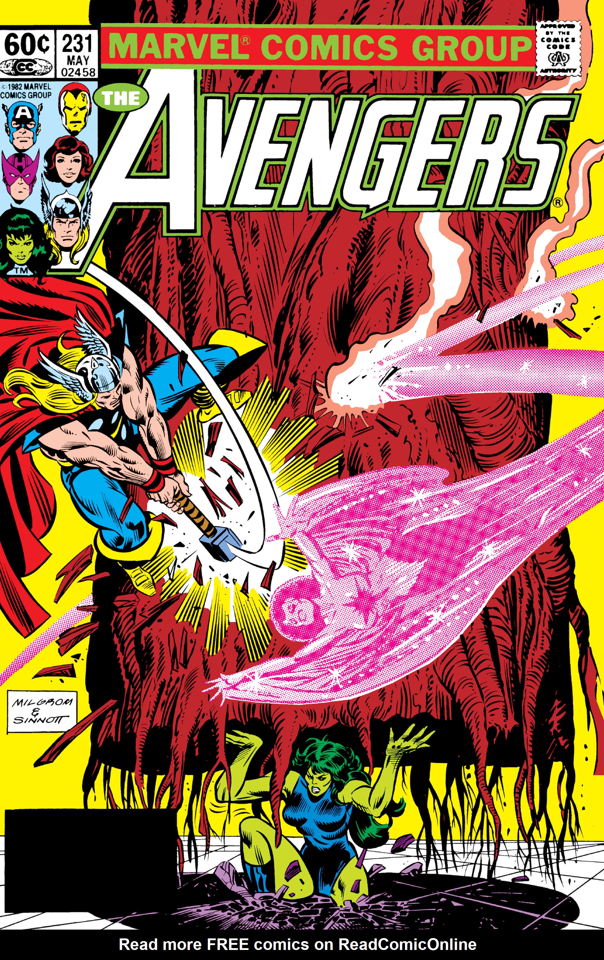 Read online The Avengers (1963) comic -  Issue #231 - 1