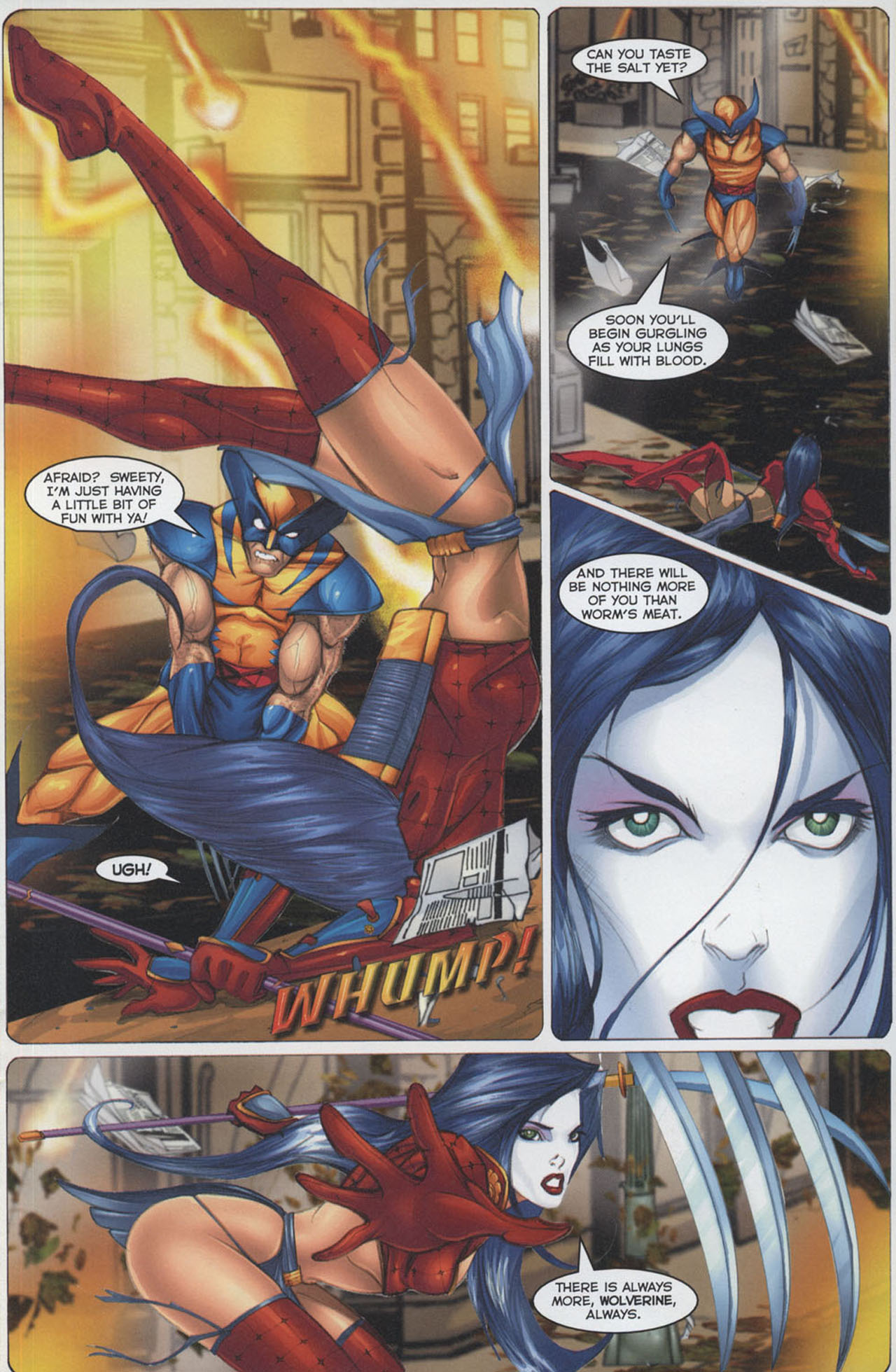 Read online Shi/Wolverine: Judgment Night comic -  Issue # Full - 7