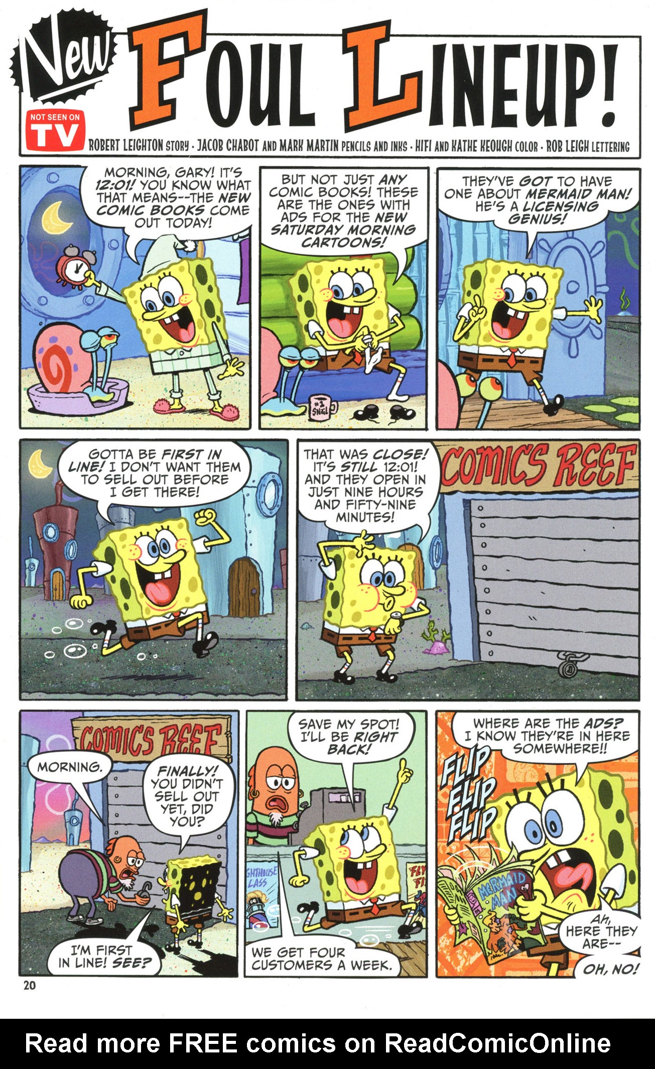 Read online SpongeBob Comics comic -  Issue # _Annual 4 - 21