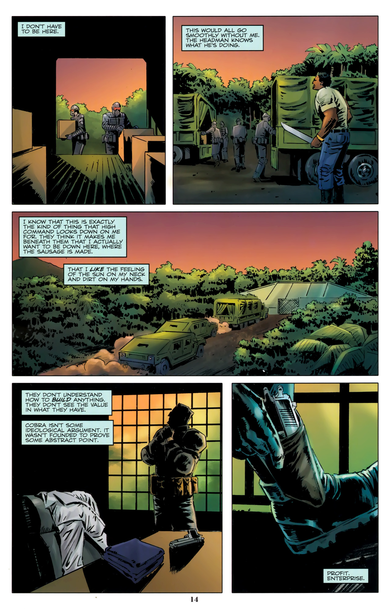 Read online G.I. Joe Cobra (2011) comic -  Issue #4 - 17