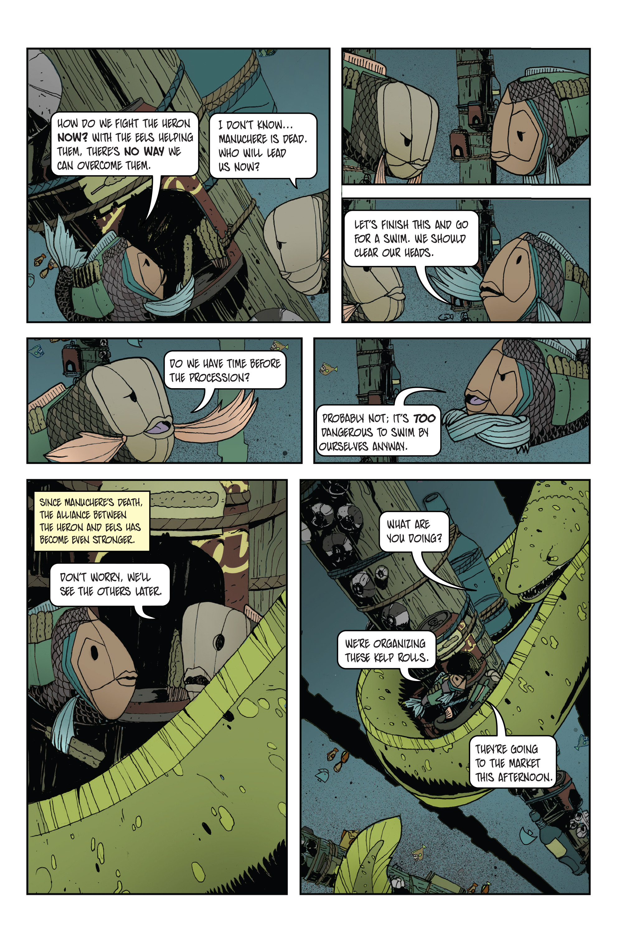 Read online The Little Red Fish comic -  Issue #3 - 6